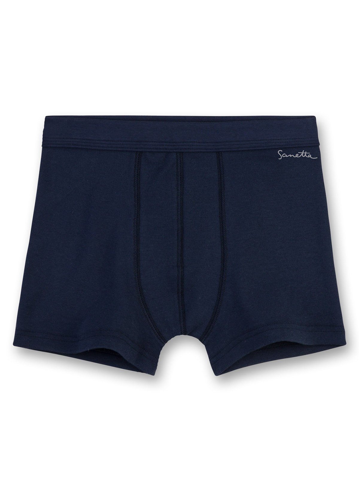 Organic Unterhose, - Pack Jungen Pant, 3er Shorts Sanetta Blau Boxer