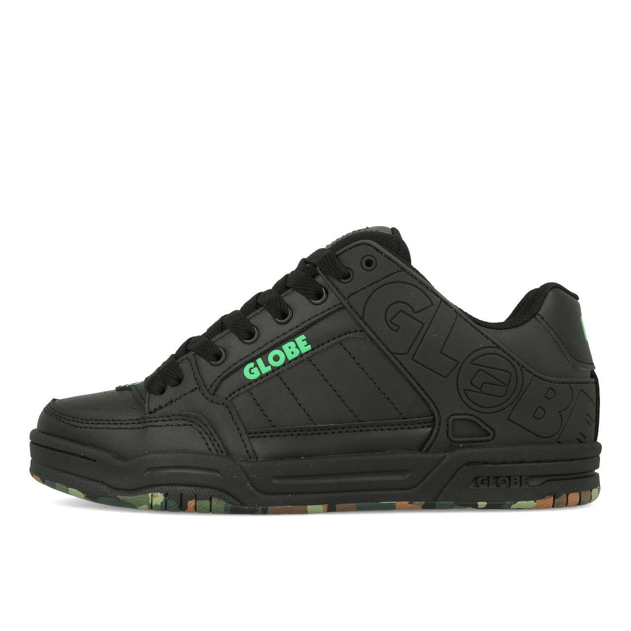 Globe Tilt Herren Black Green Mosaic Sneaker