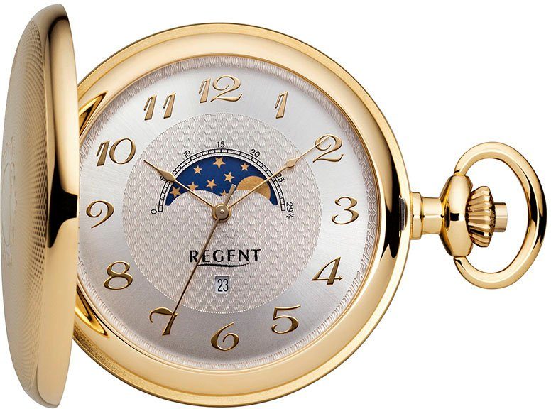 Regent Taschenuhr P731, (Set, 2-tlg., mit dazu passender Kette), Quarzuhr, günstig online kaufen
