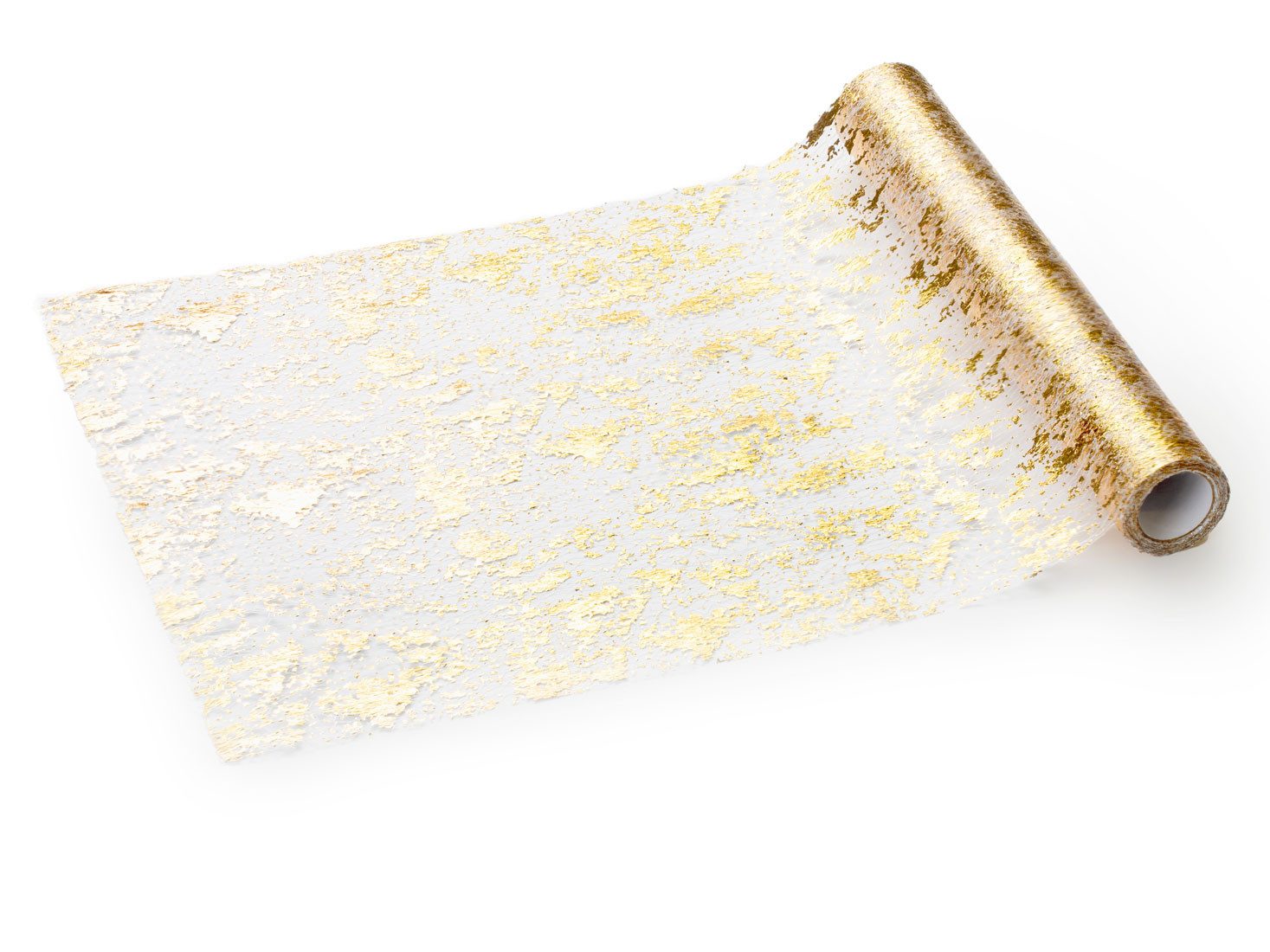 texpot Tischdecke Tischläufer Golddruck Netzläufer (1-tlg)