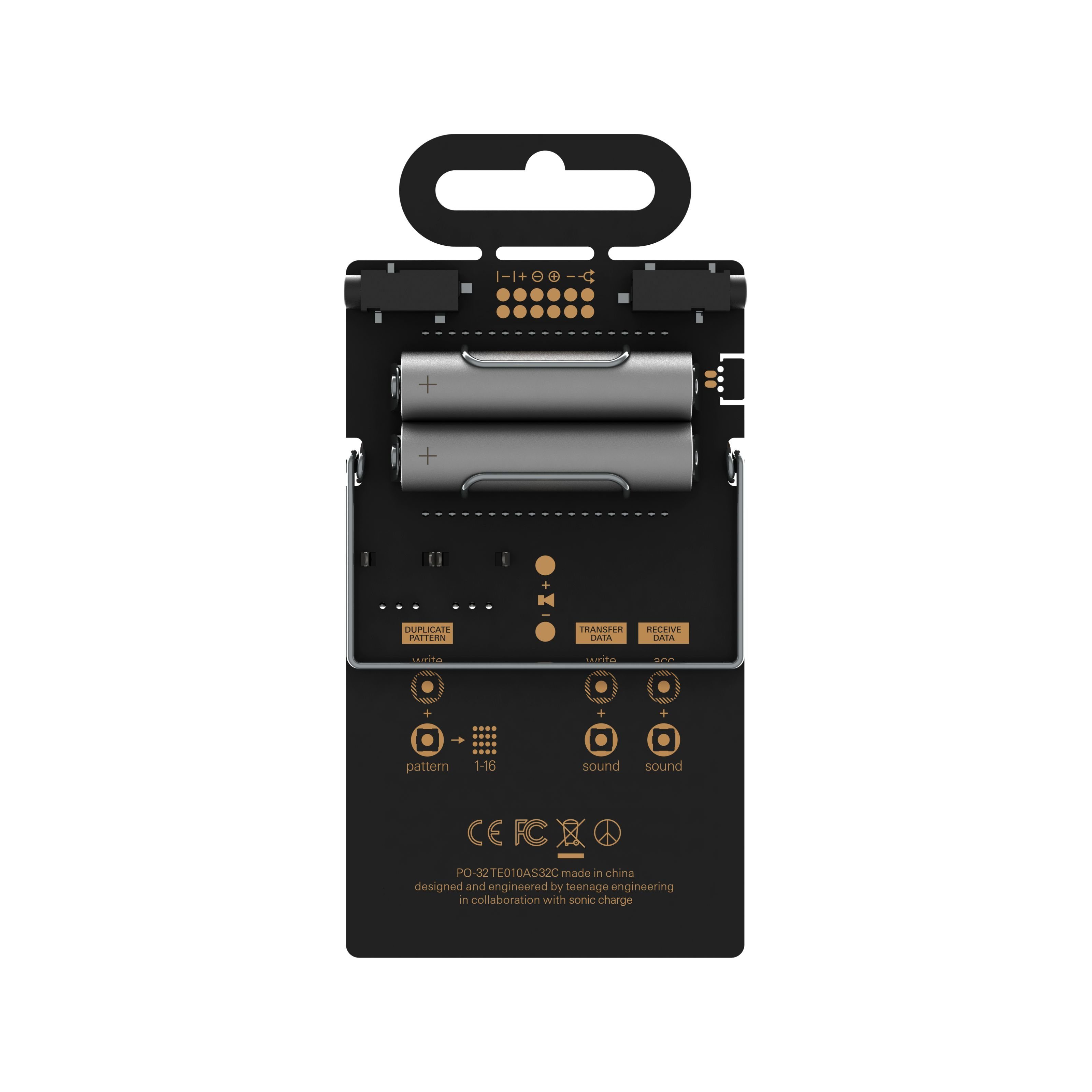 Teenage Engineering Synthesizer (PO-32 tonic, Synthesizer, Mini Synthesizer), PO-32 tonic - Synthesizer