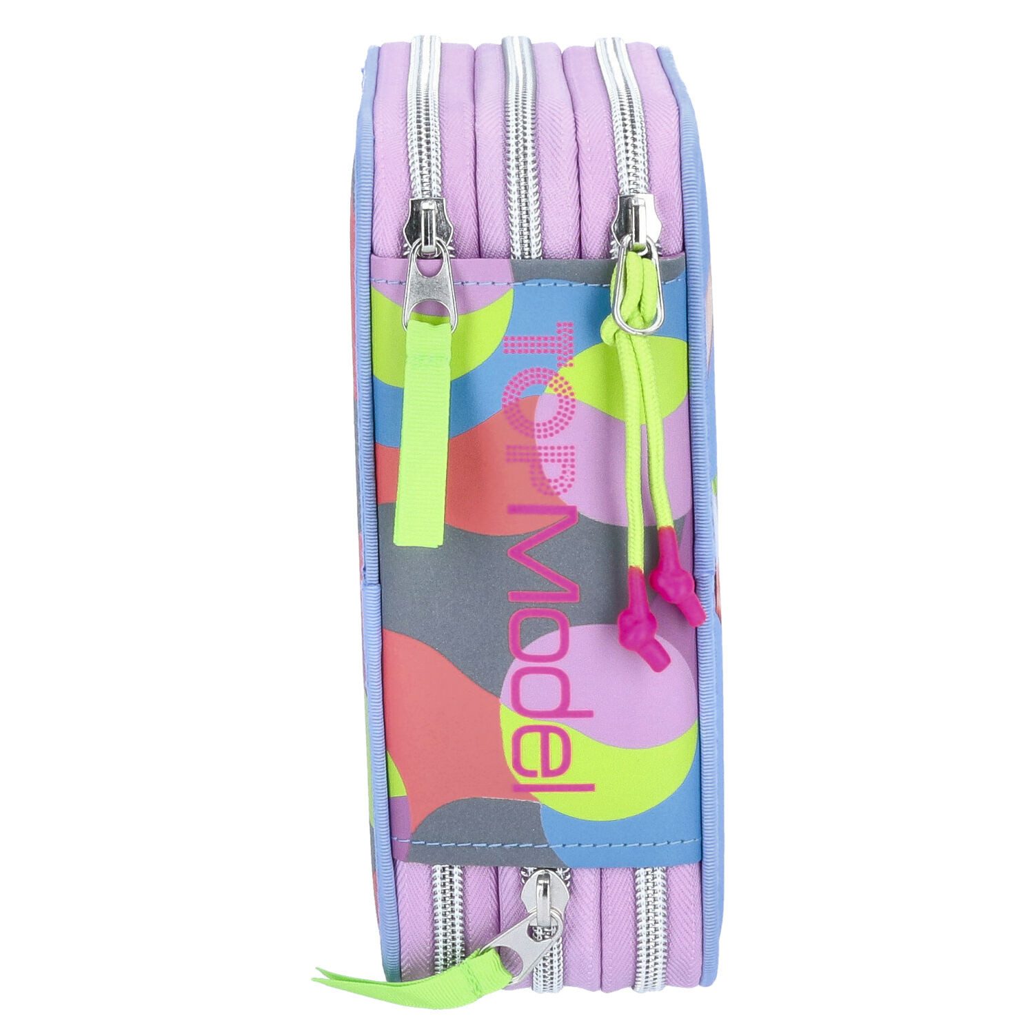 Depesche Geldbörse Depesche 3-Fach Federtasche TOPModel FLASH lila