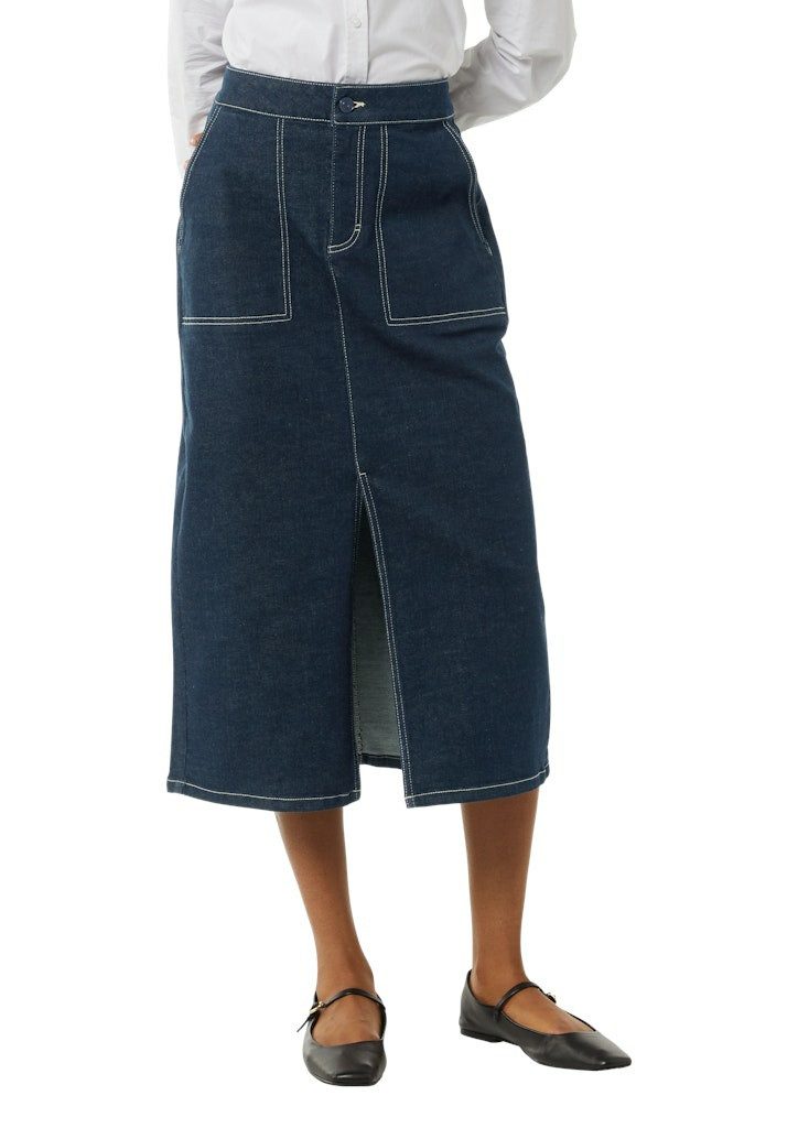 comma Jeansrock Jeansrock für Damen (1-tlg)