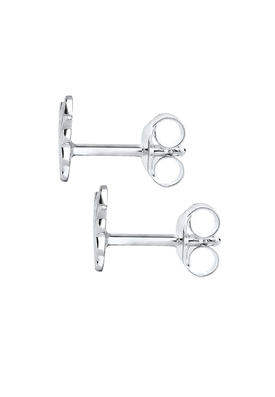 Elli Paar Ohrstecker Elli Ohrringe Hirsch Christmas Tier Motiv 925 Silber, Hirsch – Bild 3 von 4
