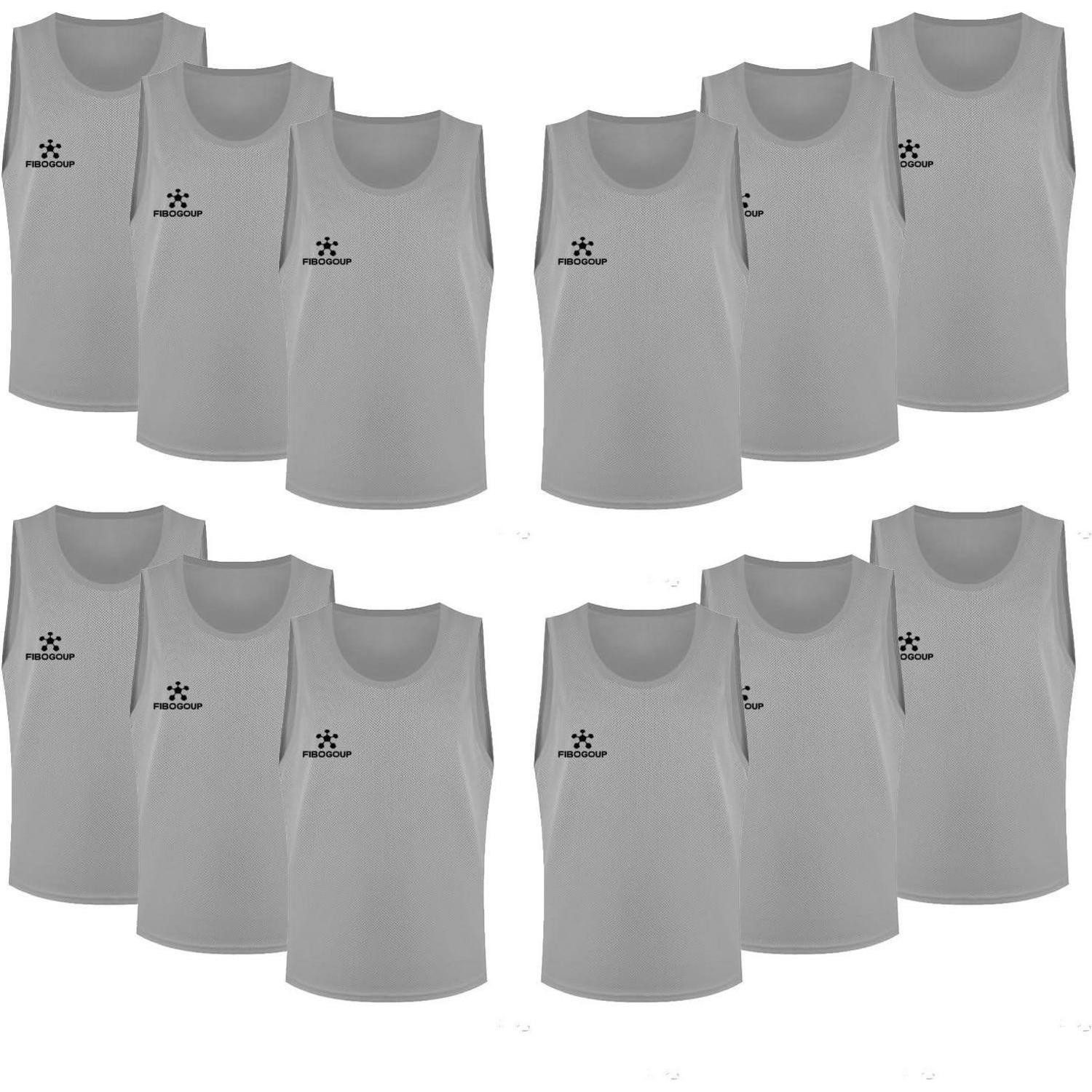 LuxusKollektion Fußballtor Trainingsweste Fußball Kinder Erwachsene Teamtraining XL Grau 12