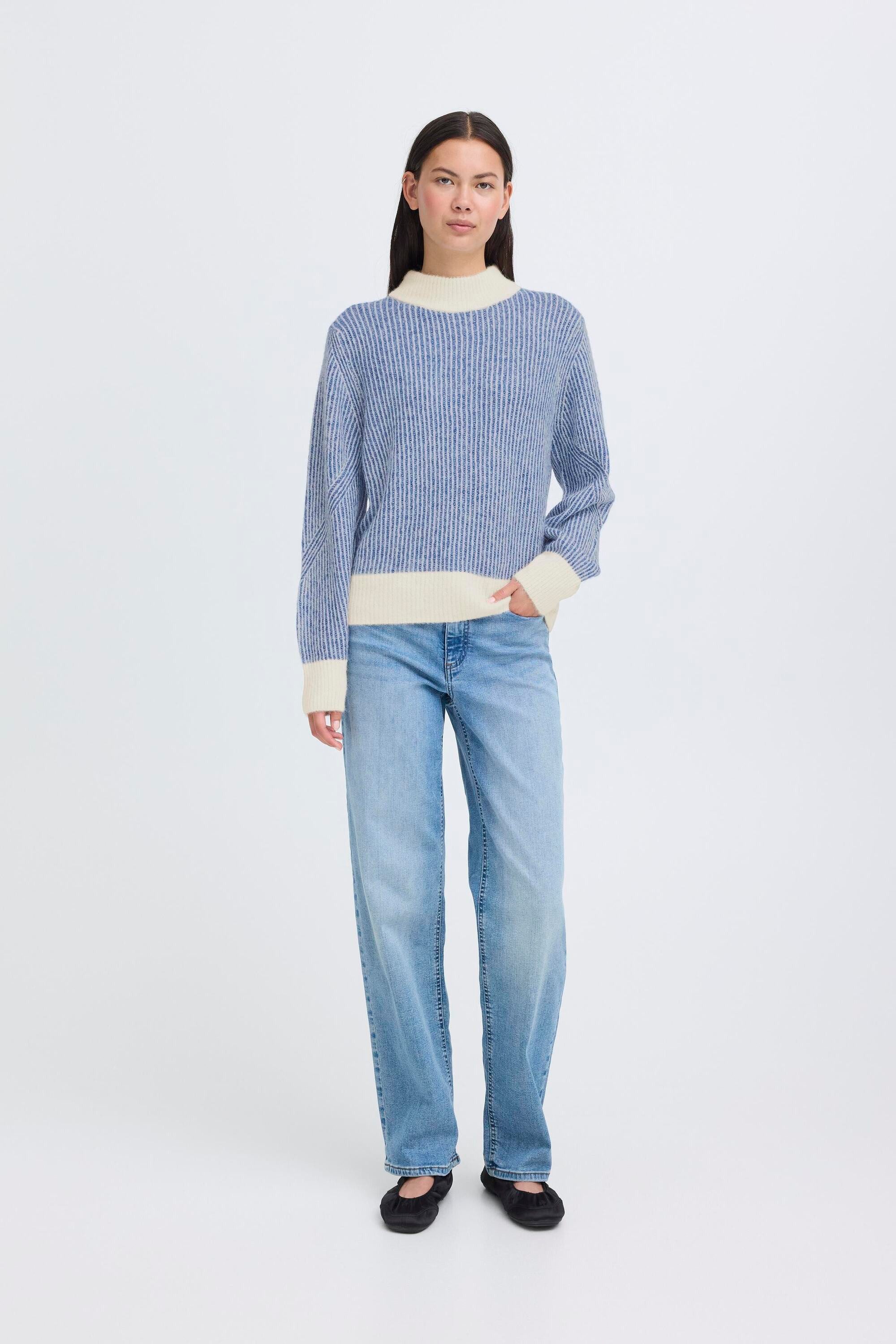ICHI Strickpullover Langarm IHKAMARA