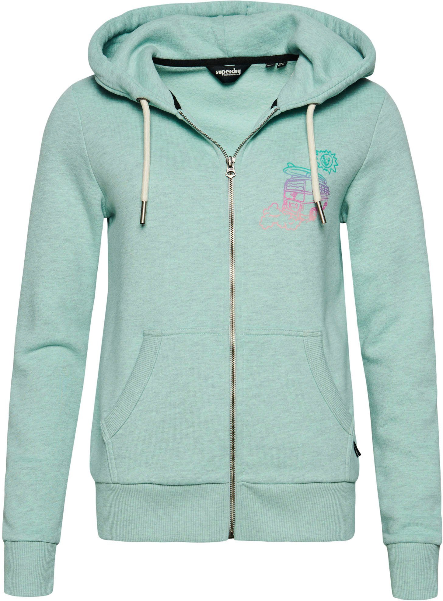 Kapuzensweatjacke Superdry