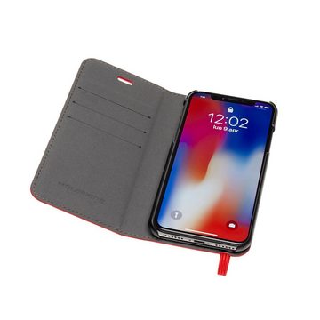 MOLESKINE Smartphonetasche, Klassische Tasche für Iphone X - mit Standfunktion - Scharlachrot