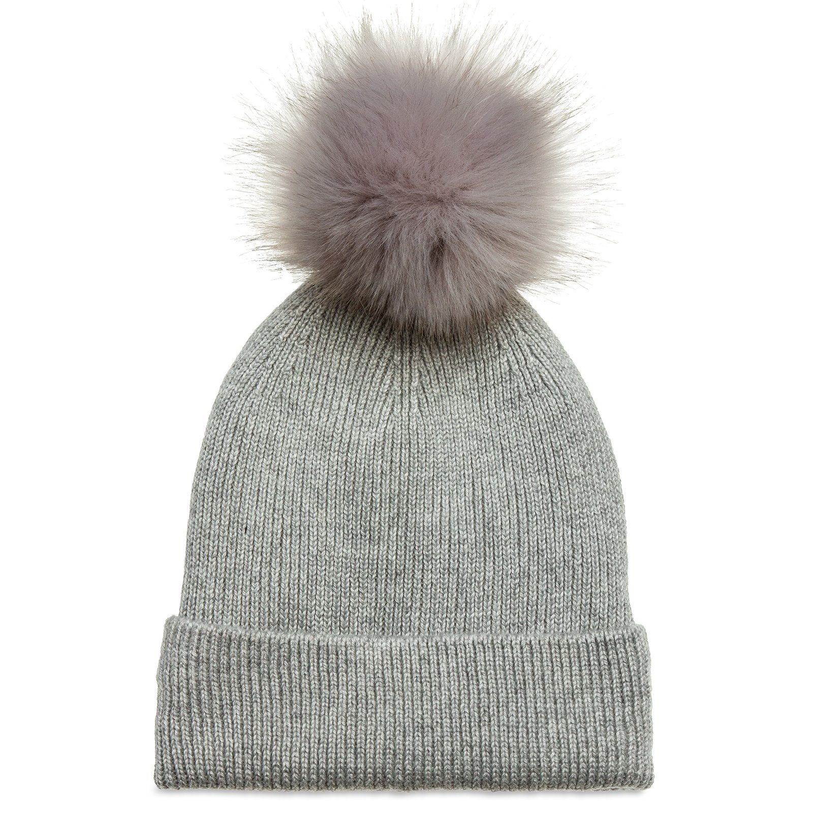 Caspar Bommelmütze MU212 Gefütterte Damen Strick günstig online kaufen