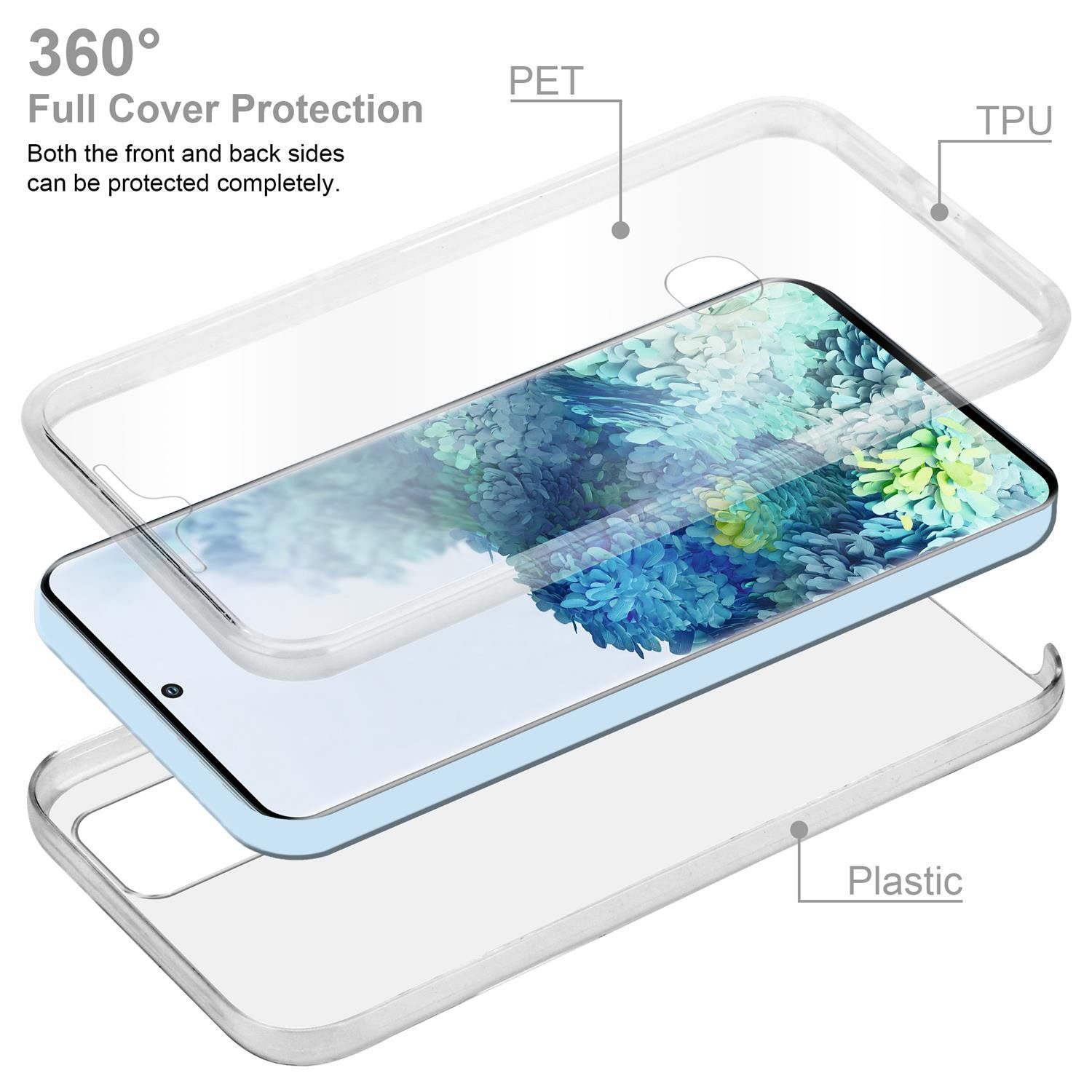 Cadorabo Handyhülle für Samsung Galaxy S20 PLUS Hülle Samsung Galaxy S20 PLUS, Flexible Case Handy Schutzhülle - Hülle - Back Cover 360° Grad