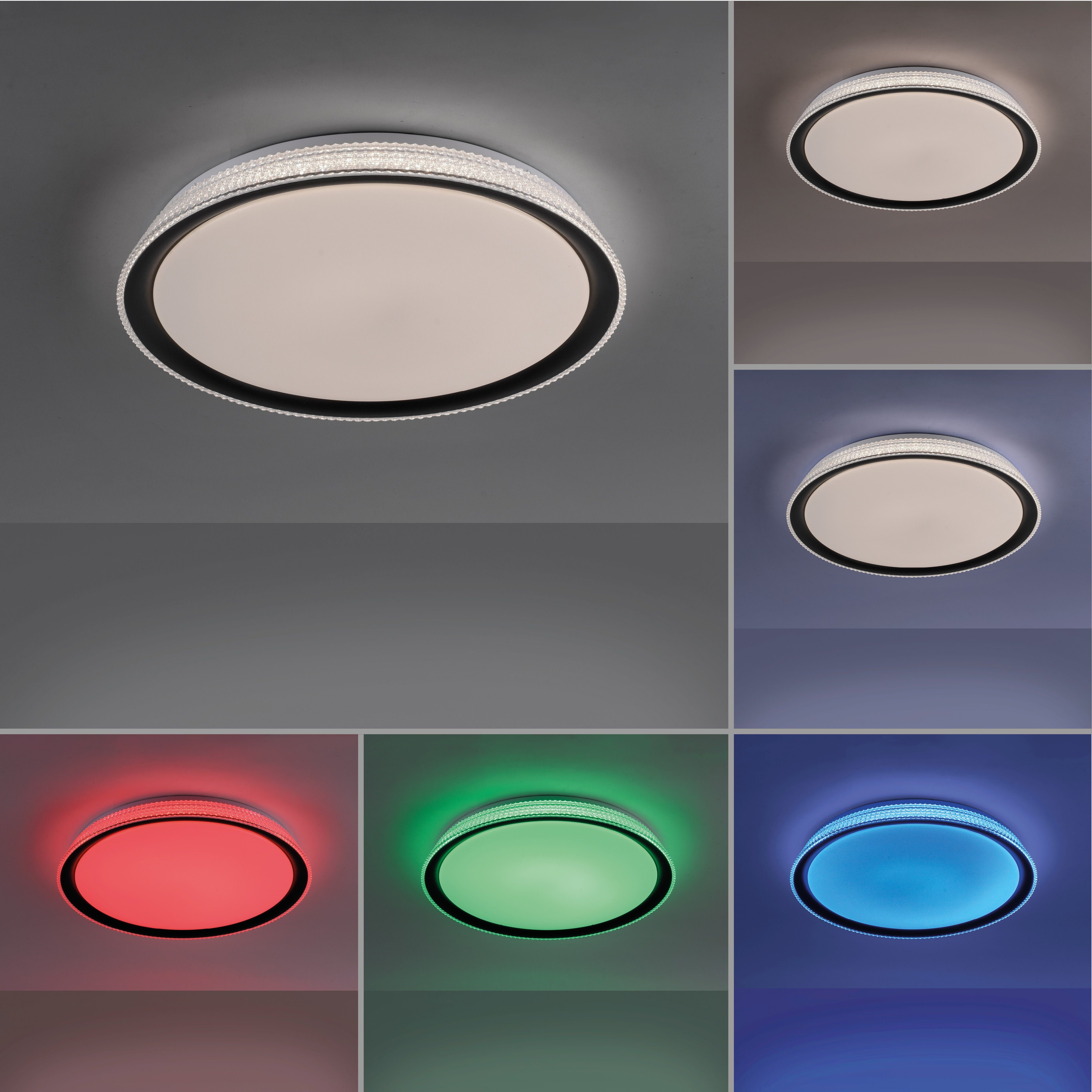 RGB+tunable vom Ls-KARI, LED Deckenleuchte Infrarot Fernbedienung, Fernbedienung, Memory, Trennung dimmbar inkl., kaltweiß, nach fest fähig über Leuchten Netz, Smart Fernbedienung, inkl., - Smarthome white, Infrarot integriert, Home, warmweiß Direkt