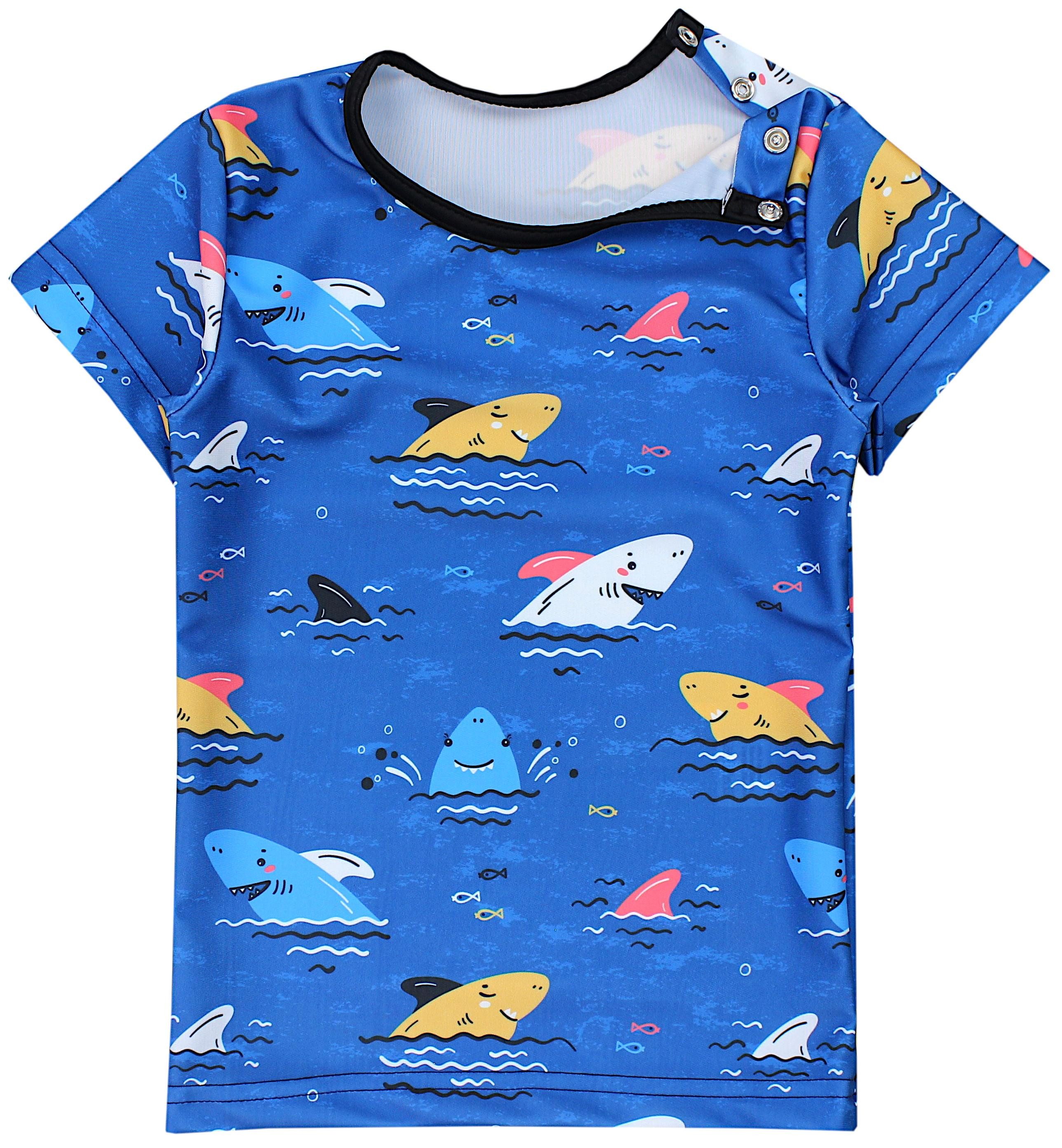 Aquarti Badeanzug Baby Jungen Zweiteiliger Kinder Badeanzug T-Shirt Badehose UV-Schutz