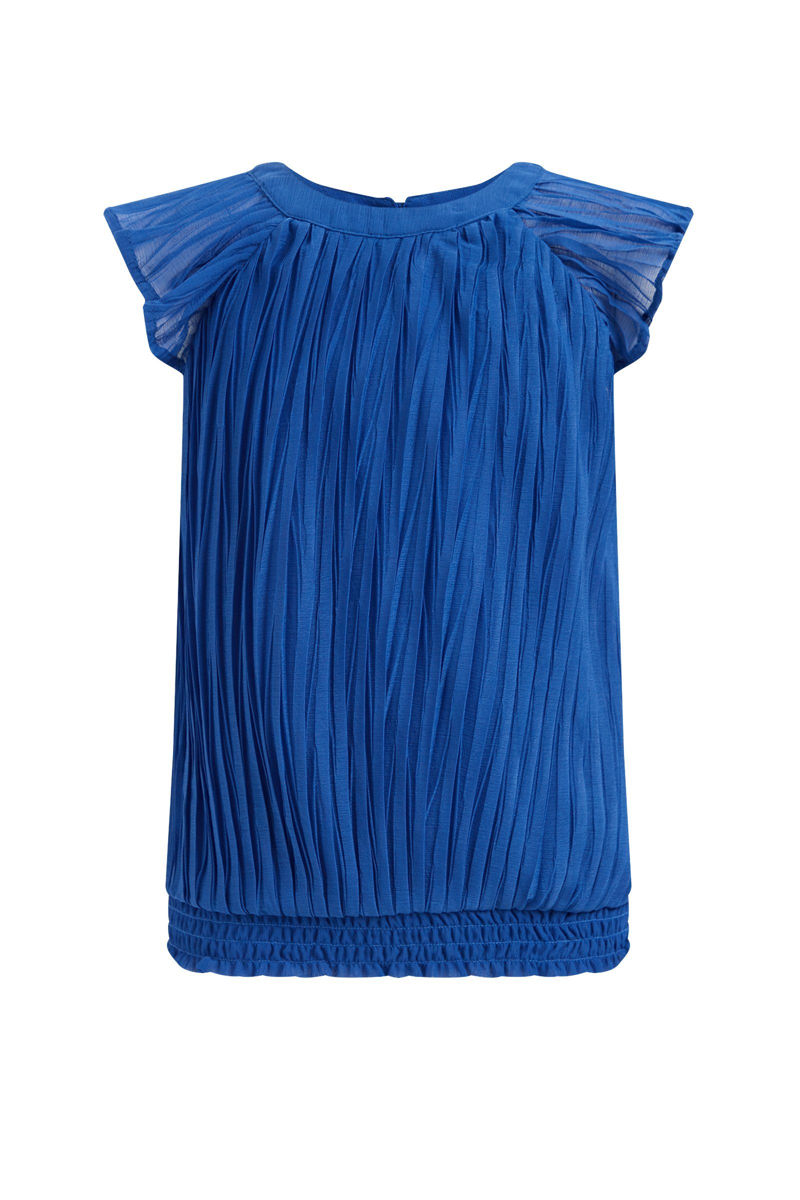 WE Fashion T-Shirt (1-tlg) Kobaltblau