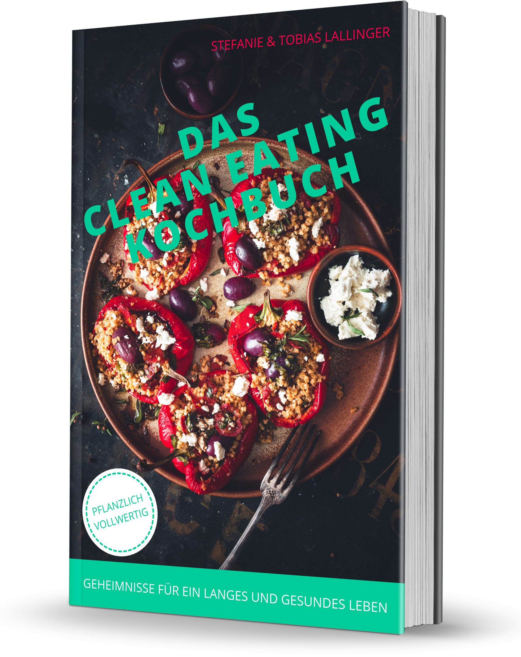freegreen® Notizbuch Das Clean Eating Kochbuch- Geheimnisse für ein langes & gesundes Leben, Gesund und glücklich ohne Verzicht