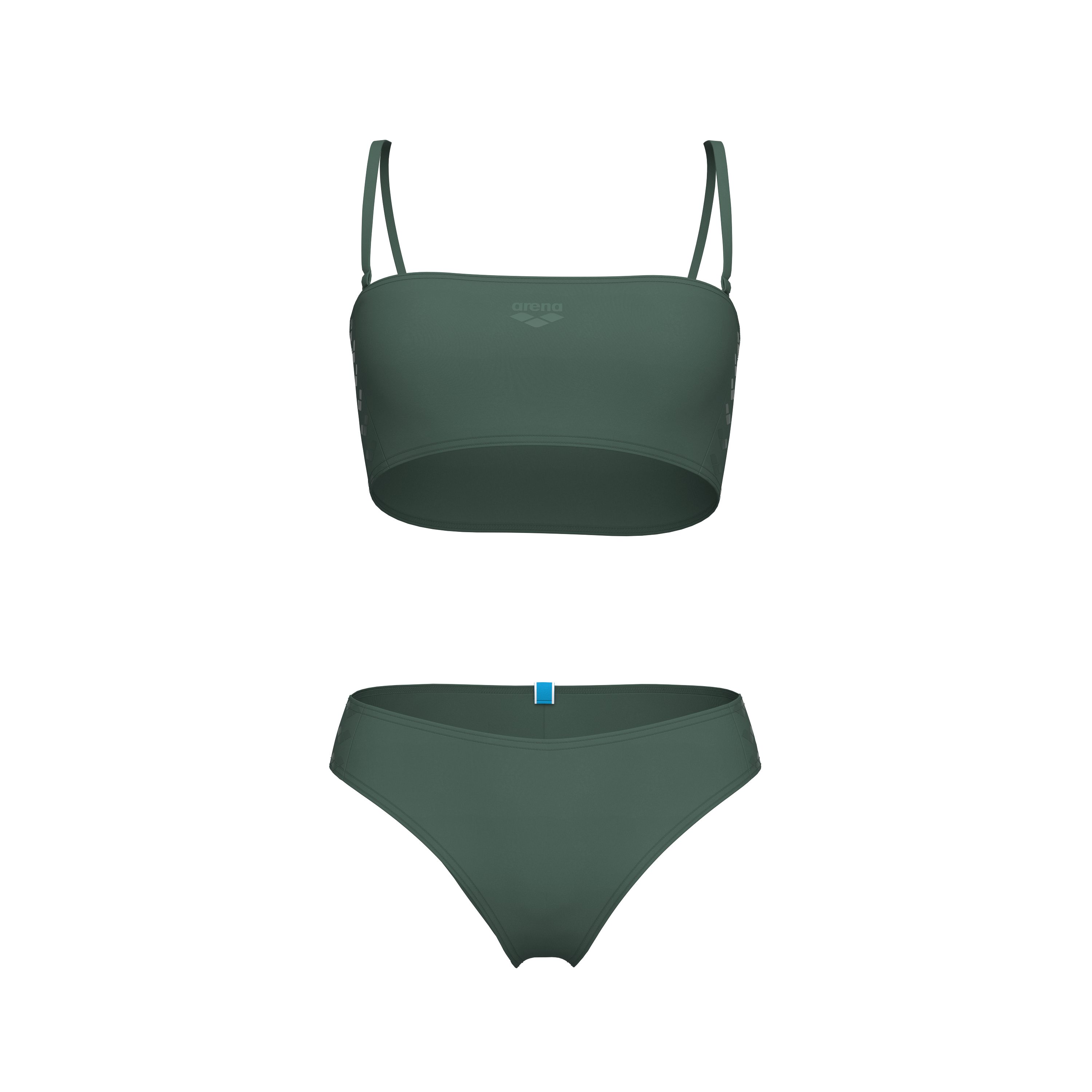 Arena bustier bikini WOMEN'S ARENA TEAM STRIPE STRAPLESS (2-pcs)