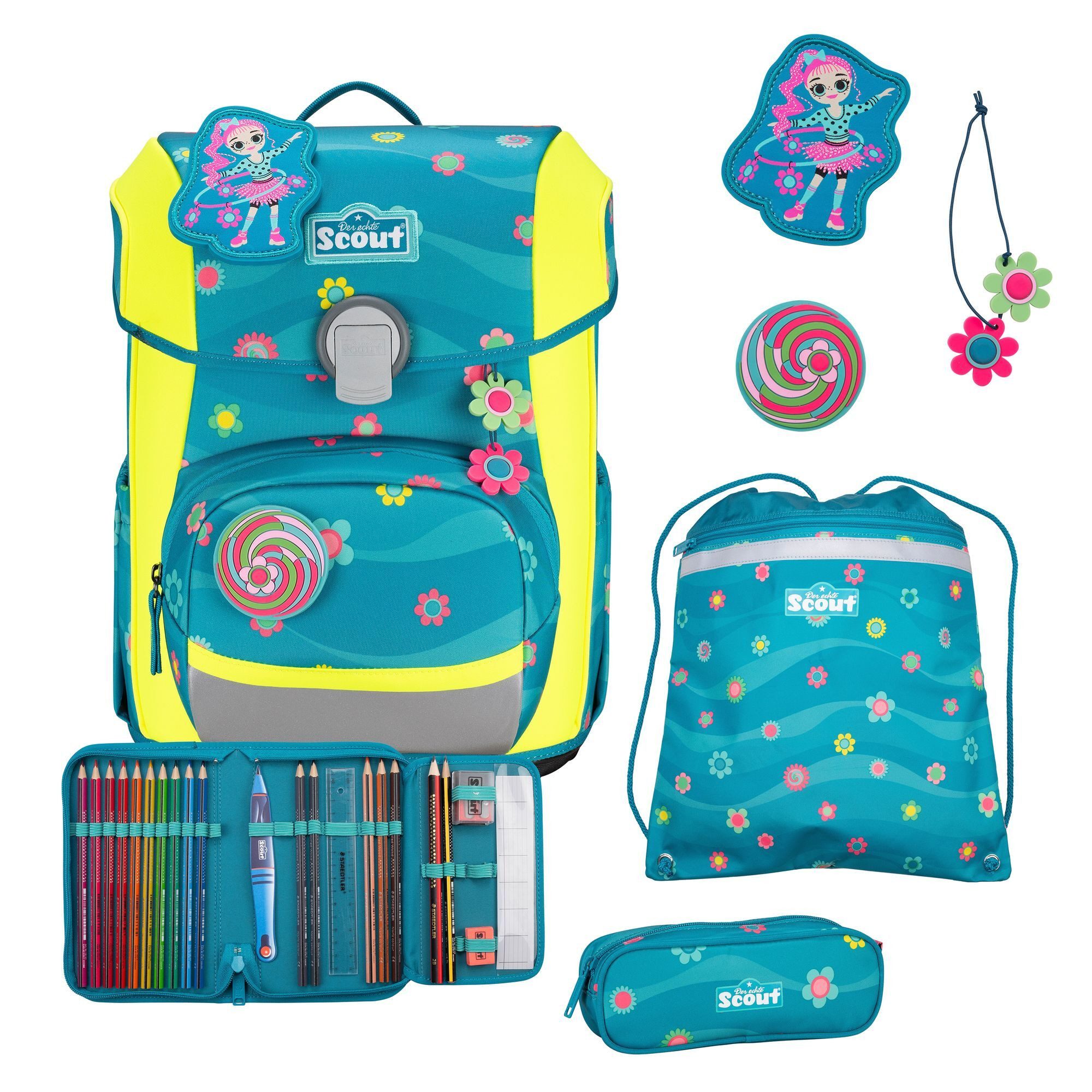 Scout Ранцы Neo (4-tlg), Polyester