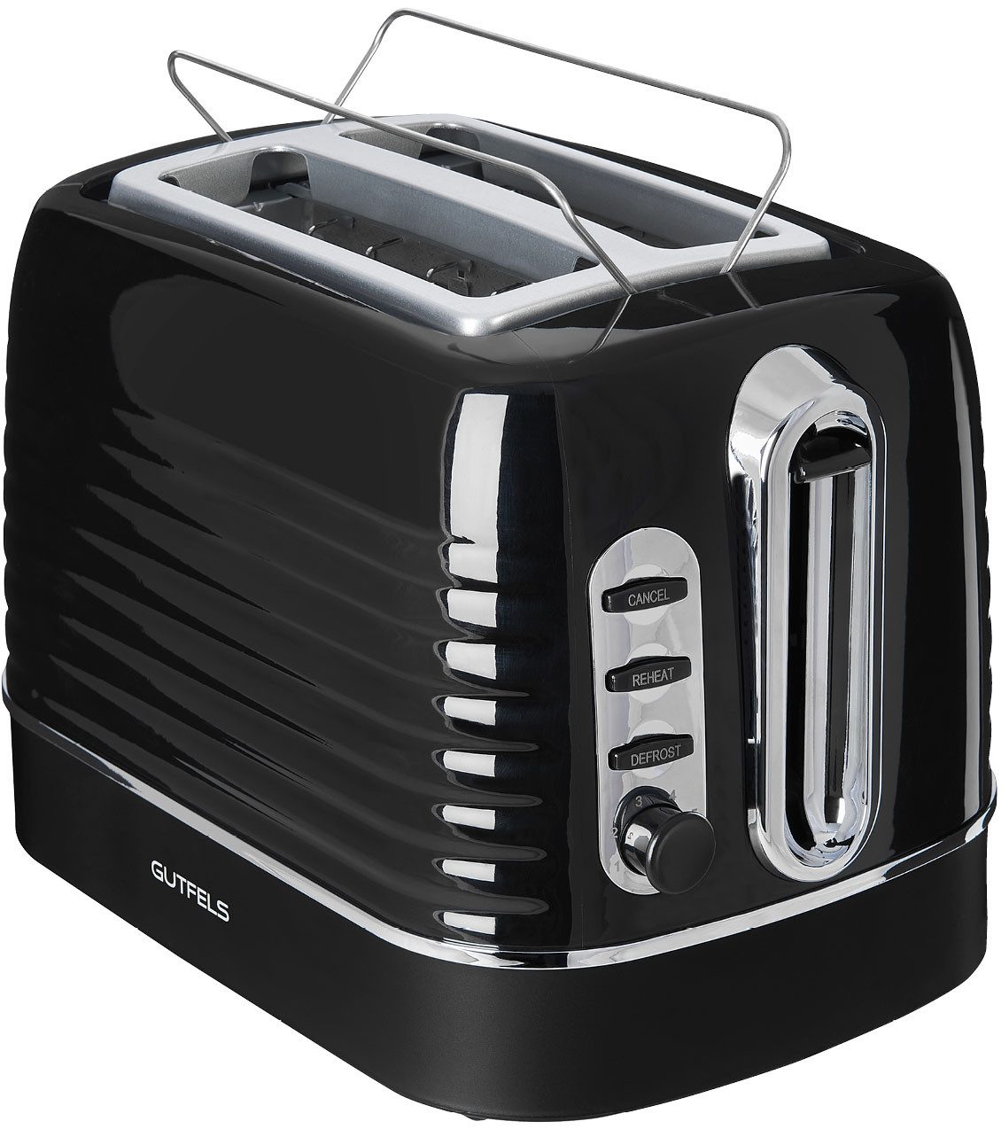 Gutfels Toaster TOAST 3300 C, 2 kurze Schlitze, 1050 W, 2-Scheiben-Toaster,1050 Watt