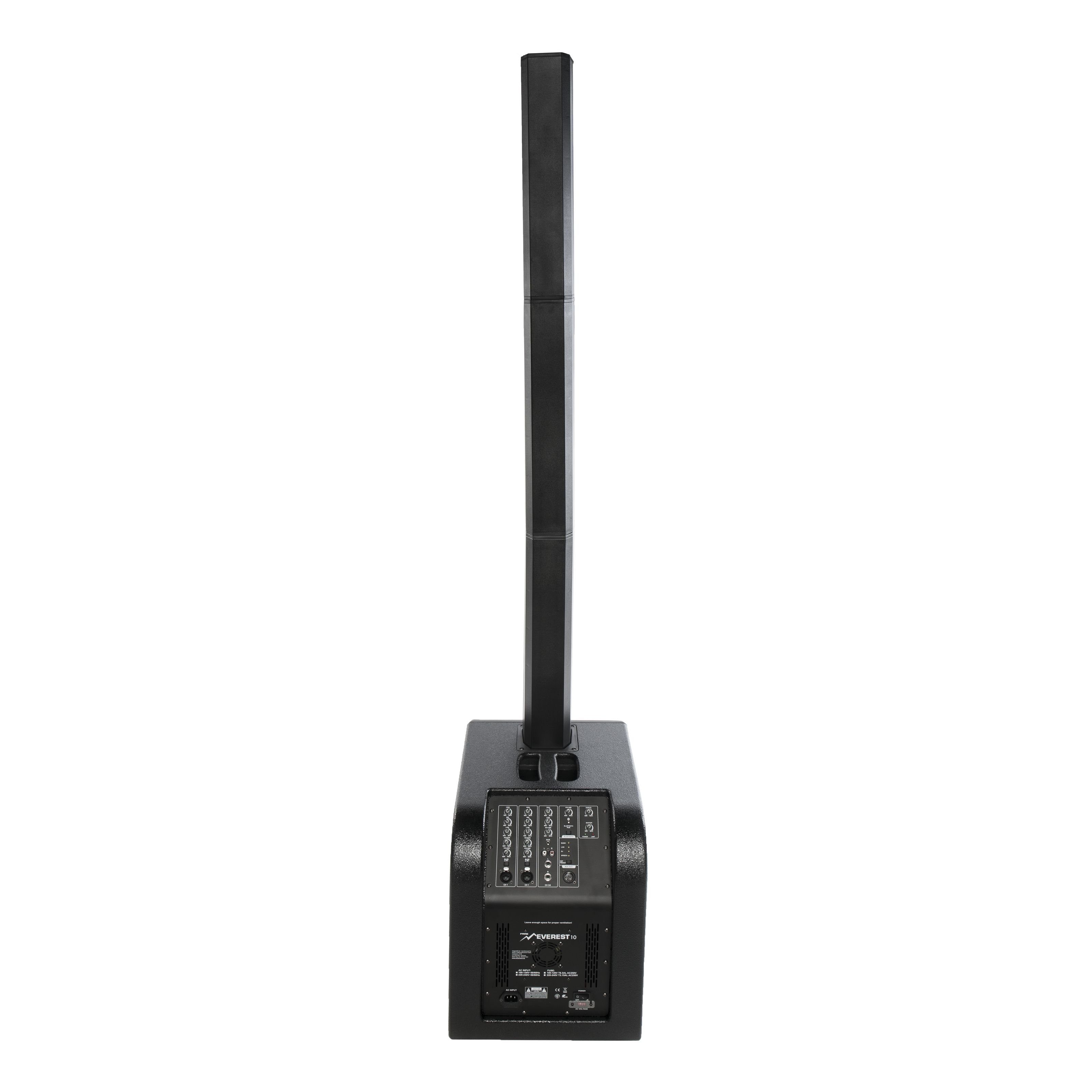 FAME Lautsprechersystem (Audio Everest 10, Aktives PA Säulensystem, Bluetooth Streaming)