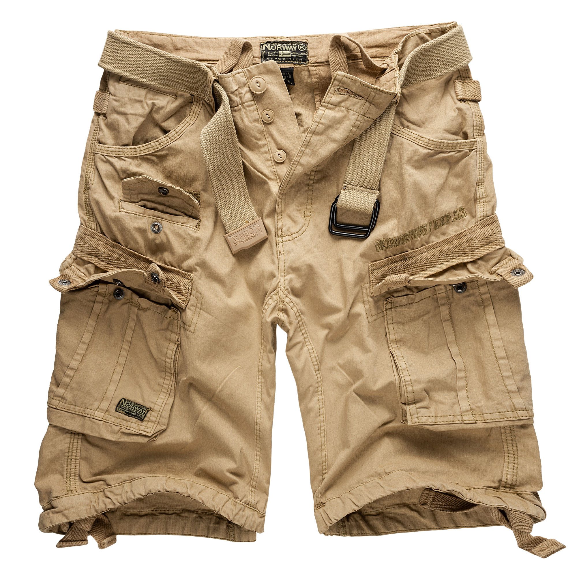 geographical norway Cargoshorts Herren Cargo Shorts kurze Hose Bermudas Sommer Hose