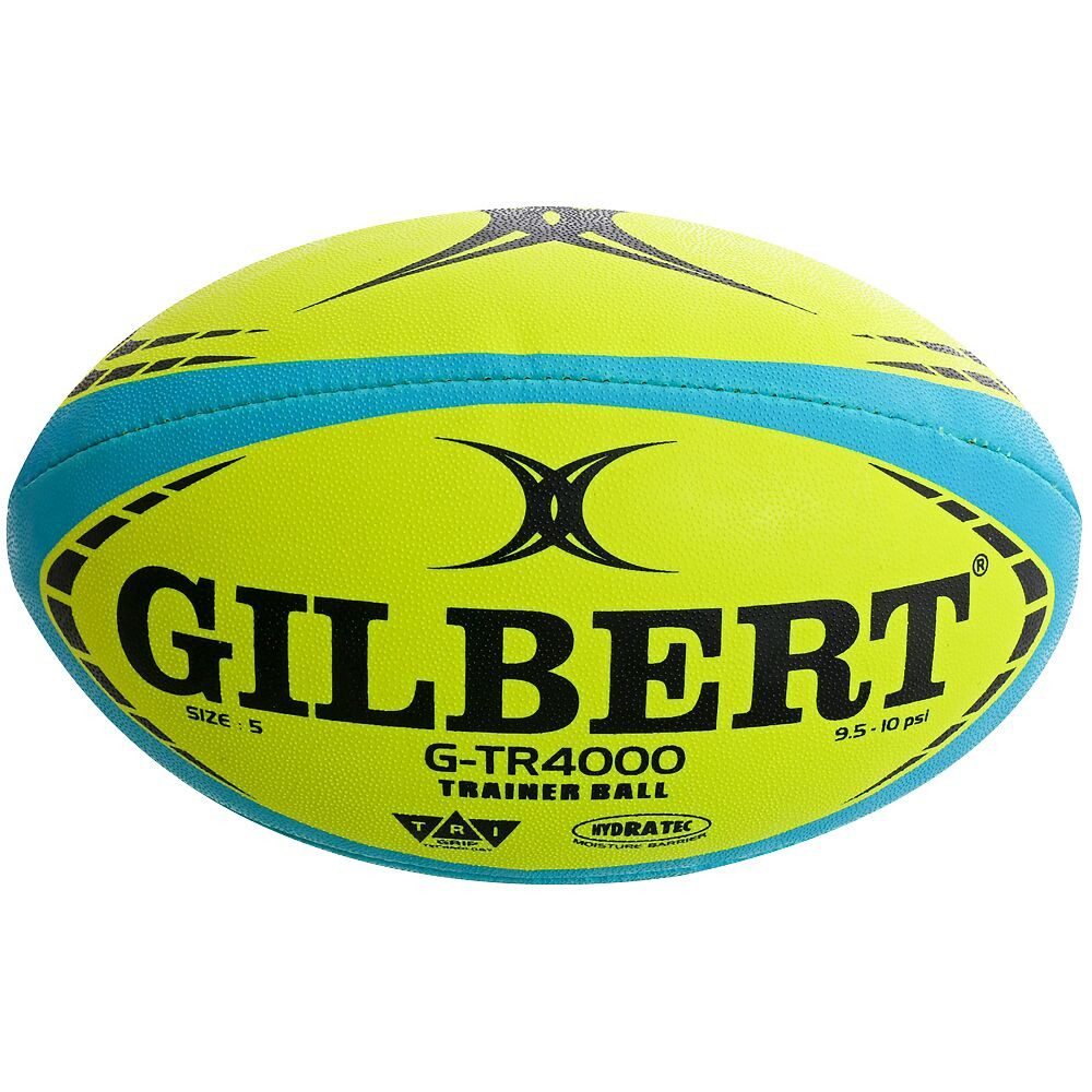 Gilbert Rugbyball Rugbyball G-TR4000 Fluoro, Patentierte TRI Grip-Technologie