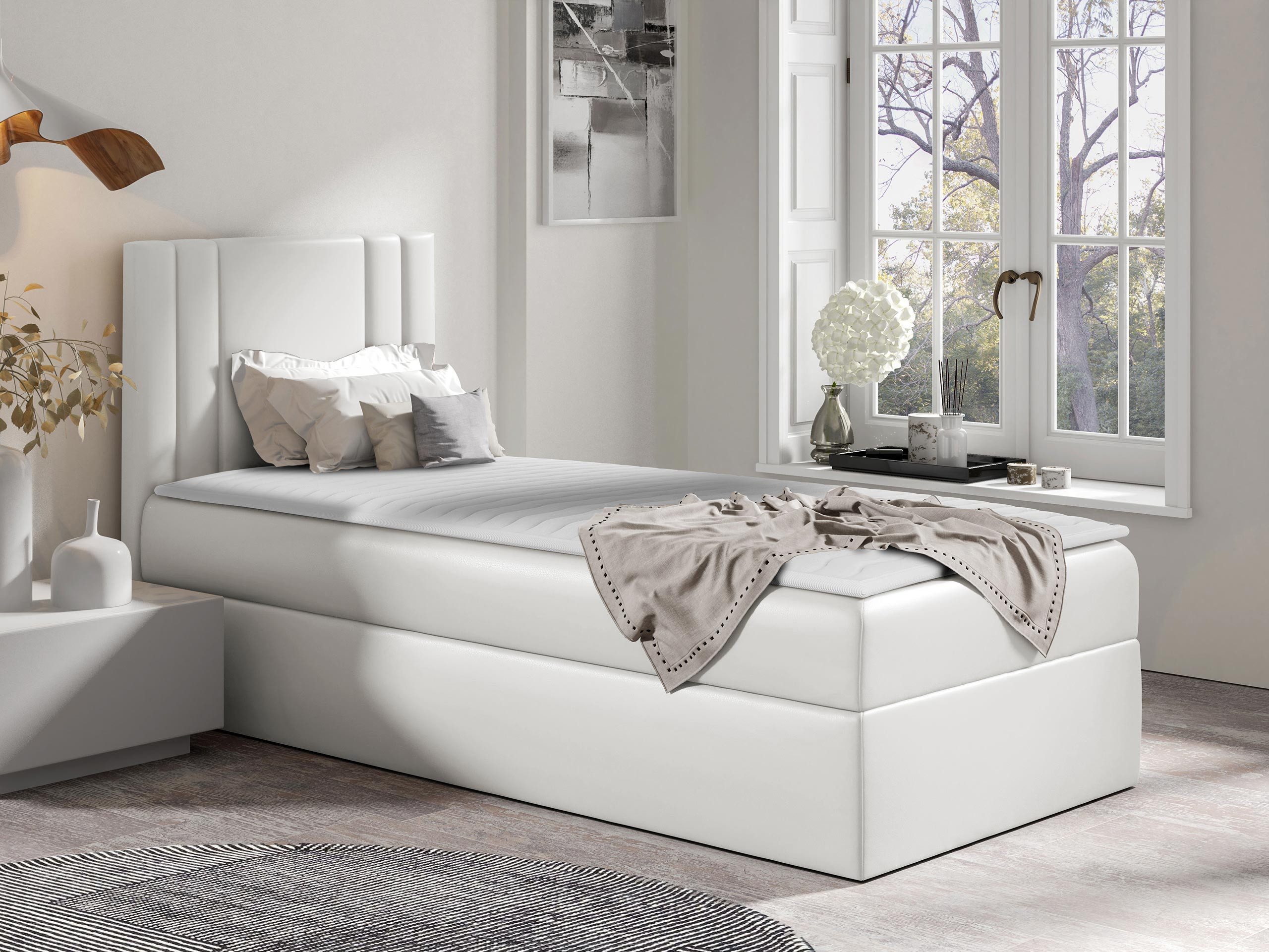 MIRJAN24 Boxspringbett Carmen Mini (mit Hauptmatratze, günstig online kaufen