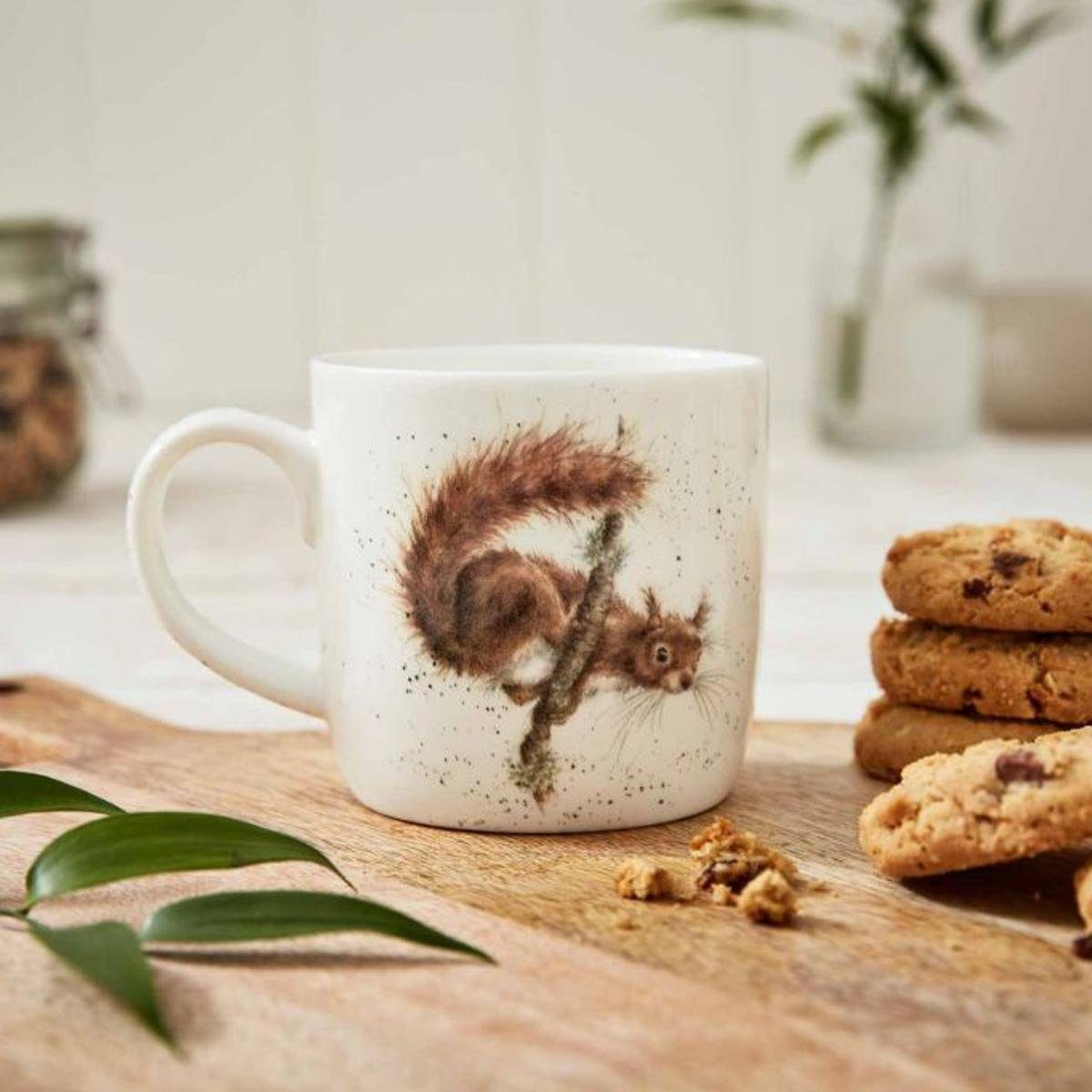 Wrendale Becher Wrendale Designs Porzellan-Becher Eichhörnchen unter Freunden, Porzellan – Bild 4 von 5