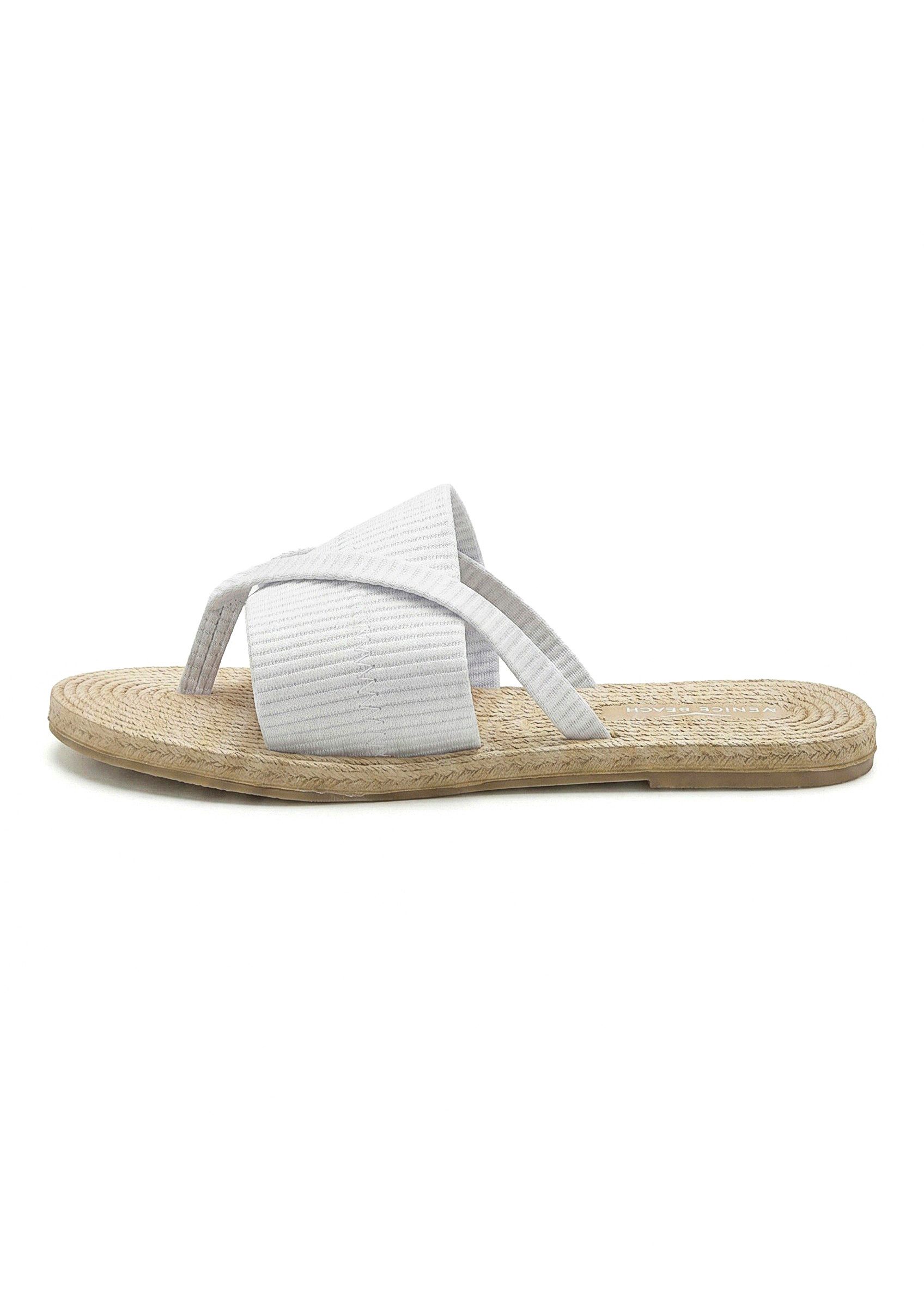 Venice Beach Badepantolette, Badelatsche, Badezehentrenner, Sandale, Mule Badeschuh NEU Pantolette, Zehentrenner mit wasserabweisender und leichter Sohle