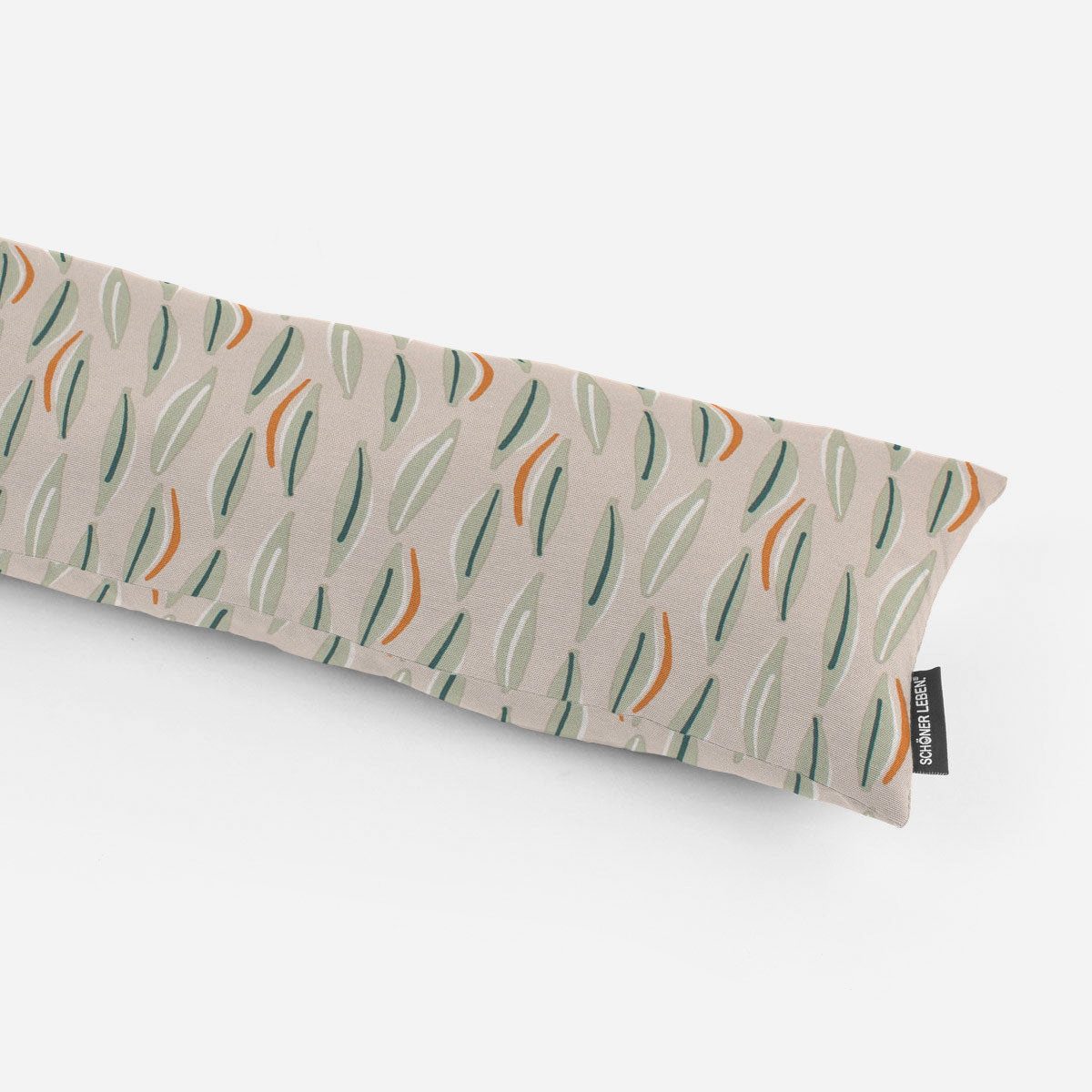 SCHÖNER LEBEN. Zugluftstopper SCHÖNER LEBEN. Zugluftstopper Canvas Cojio Blätter abstrakt beige gr, handmade