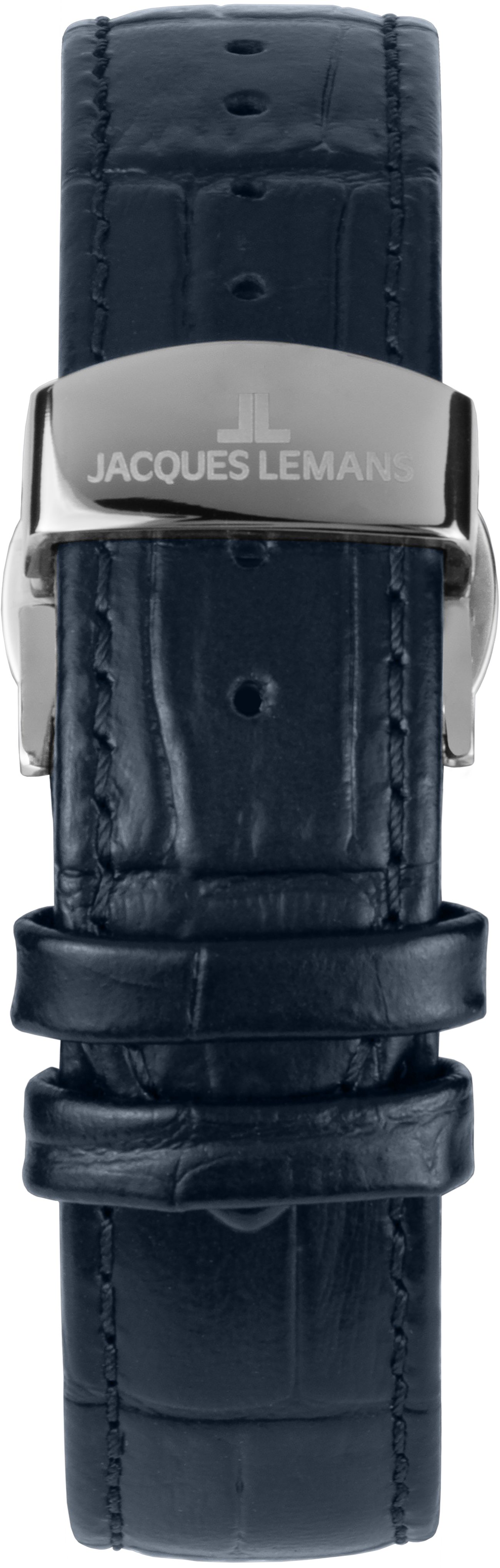 Jacques Lemans Quarzuhr London 1-2215C, Armbanduhr, Herrenuhr, analog, Tag