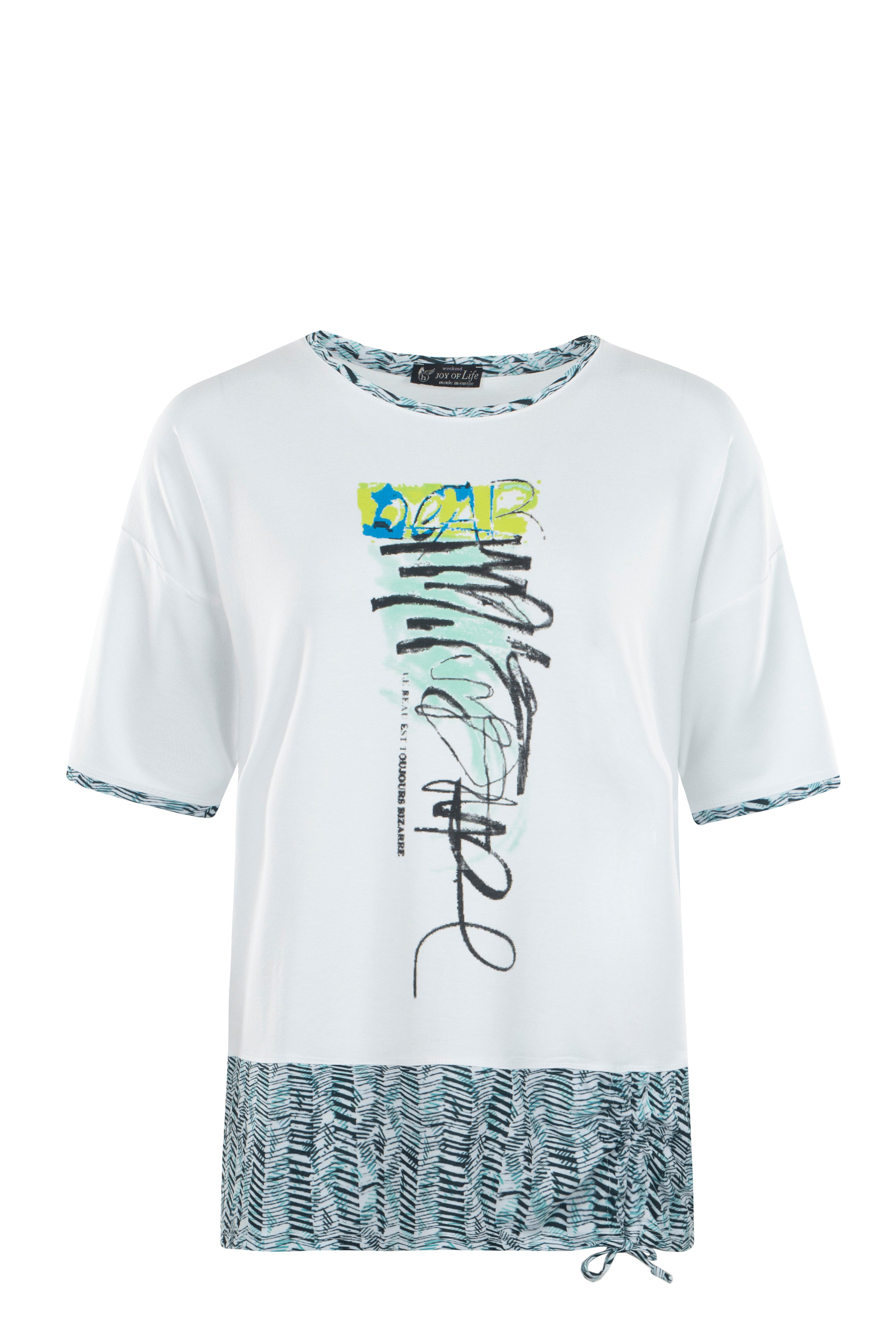 Hajo Blusenshirt Damen Shirt RH 1/2 Arm VT Motivdruck günstig online kaufen