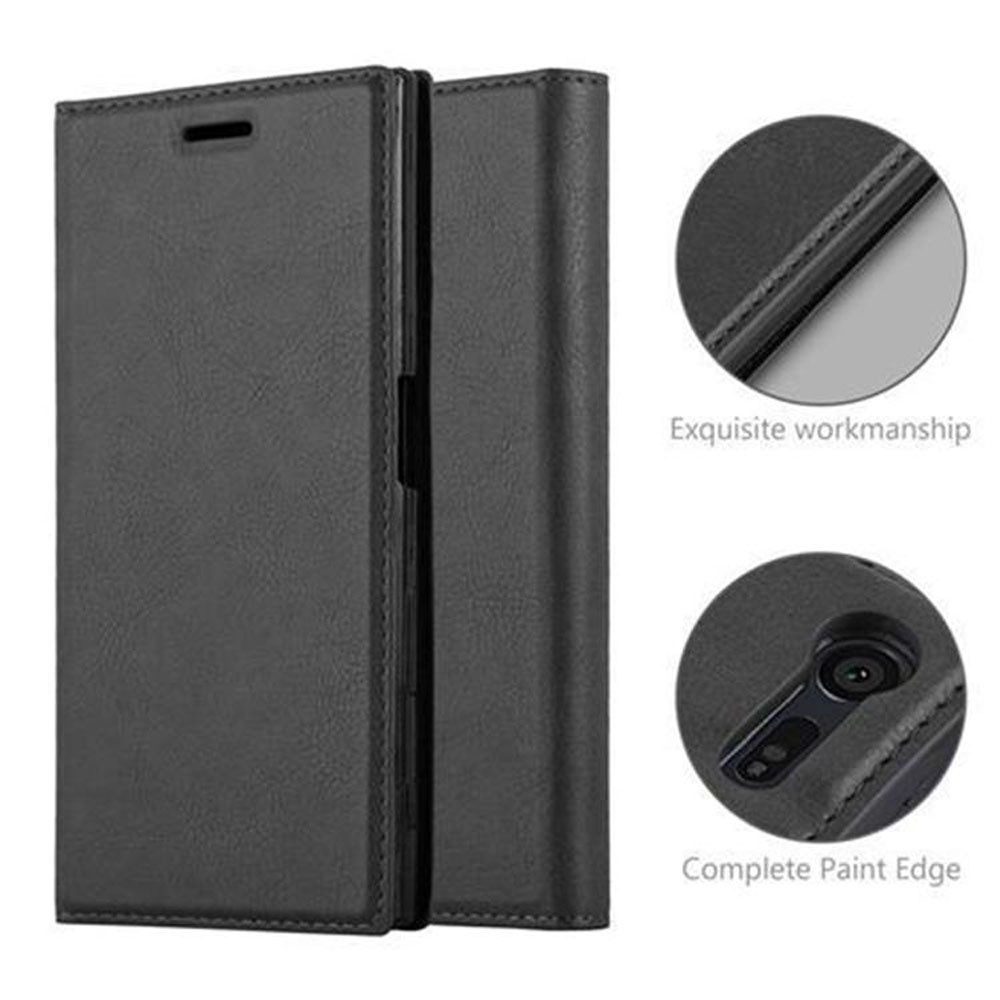 Cadorabo Handyhülle für Sony Xperia X COMPACT Hülle Sony Xperia X COMPACT, Hülle Schutzhülle mit Standfunktion, Magnetverschluss und Kartenfach