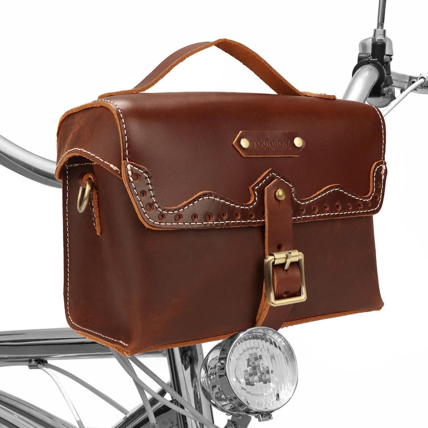 LuxusKollektion Fahrradtasche Fahrradtasche Lederoptik