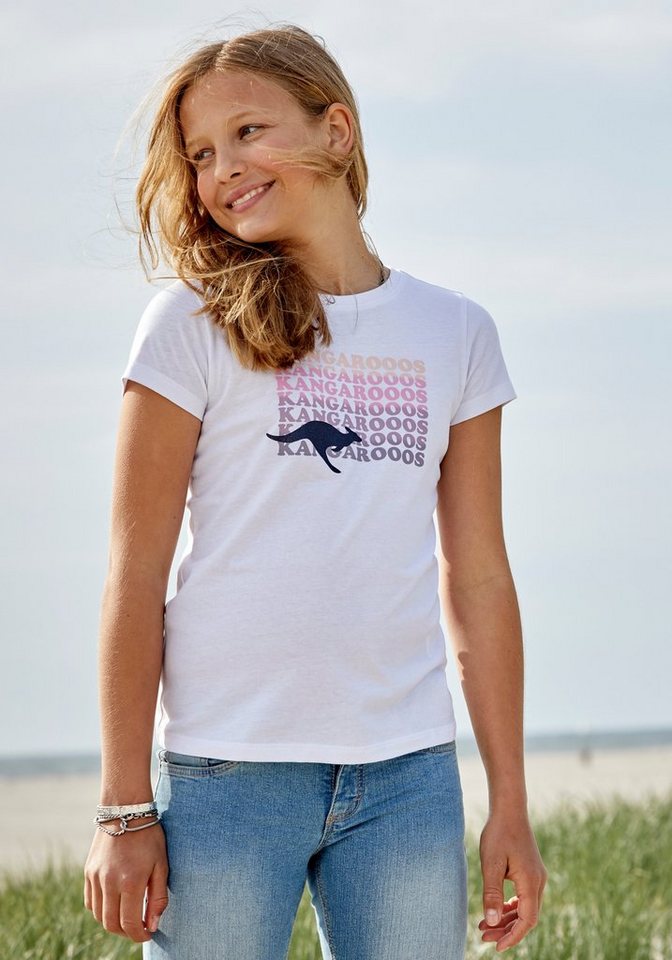 KangaROOS T-Shirt, Kangaroos T-Shirt für Mädchen