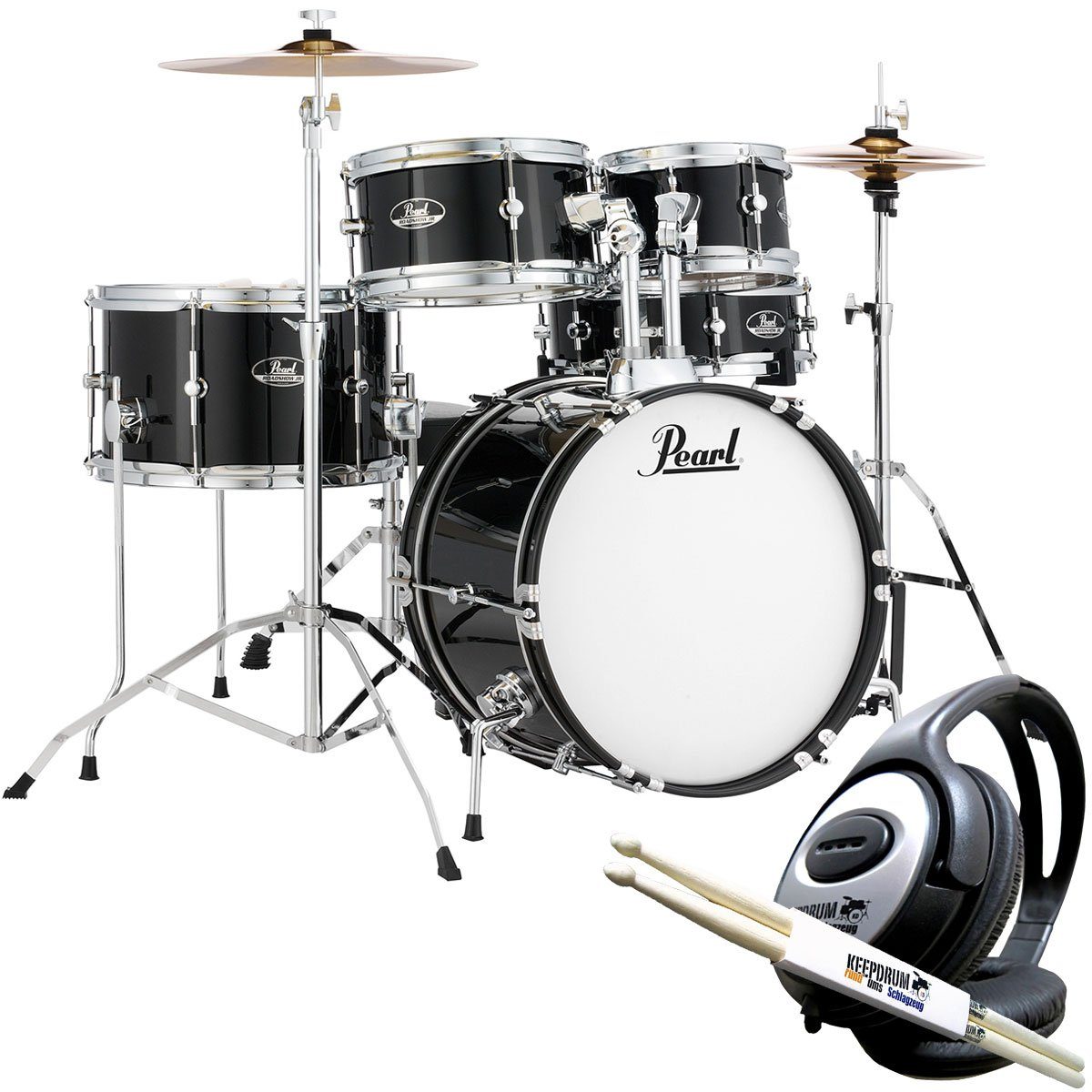 Pearl Drums Elektrisches Schlagzeug Pearl Roadshow RSJ465C-C31 Junior Drum  Set Bundle