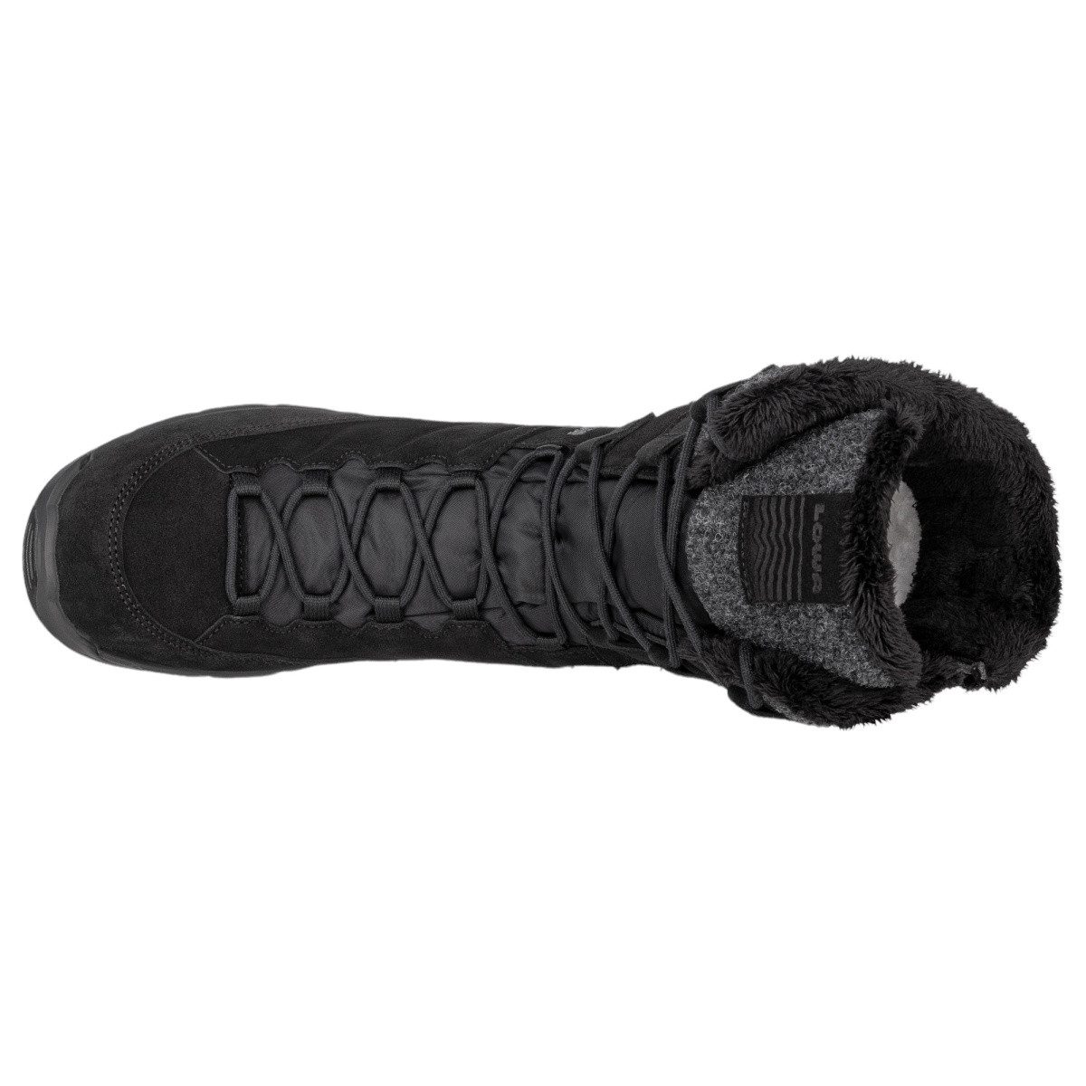 Lowa Barina EVO GTX (Veloursleder, wasserdicht) schwarz/anthrazit Damen Winterstiefel – Bild 5 von 5