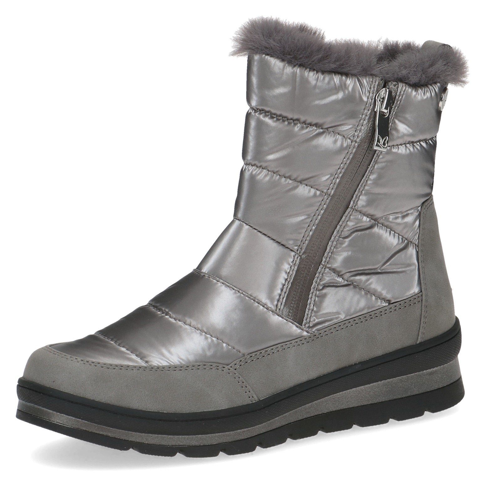 Caprice Winterboots mit beidseitigen Reißverschlüssen, Kuscheliges ...
