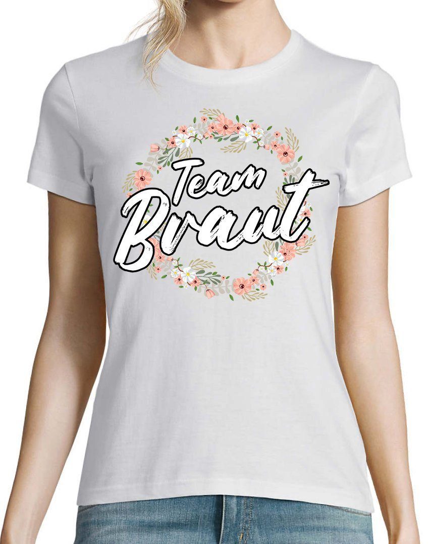 Youth Designz T-Shirt Braut Team Braut günstig online kaufen