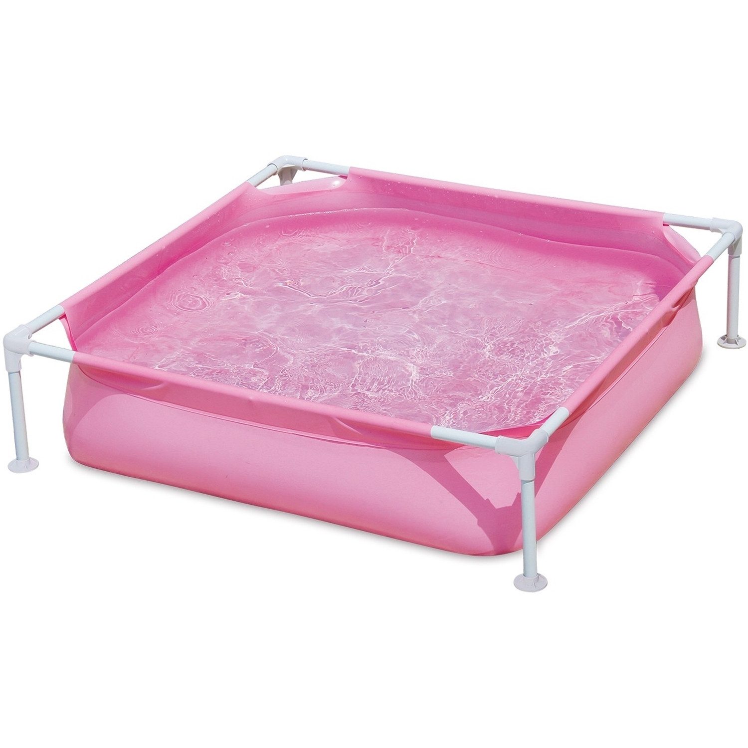 SUMMER WAVES Framepool TW32-P3040412B Frame Pool Rosa Klein 122 x 122 x 30 cm