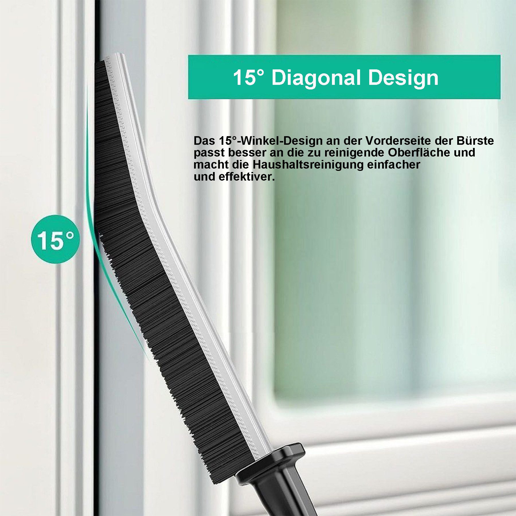 Keyura Reinigungsbürste 10 Stück Hartborsten Eckenreinigungsbürste, Fugenbürste, Fliesen, Jalousien, Plissees, Schallplatten, Schuhe, (Spaltreinigungsbürste, Fugenreinigungsbürste, Reinigungsbürste, Fugenreinigungsbürste Ecken Mehrzweck Cleaning Brush), für Fliesen, Badezimmer, Küche, Automörtel