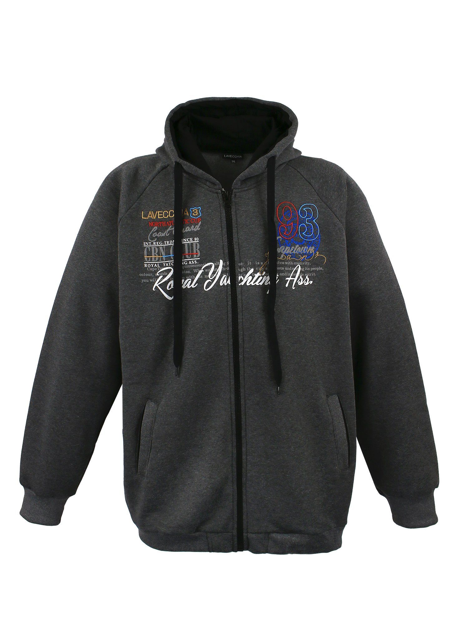 Lavecchia Sweatjacke Lavecchia Herren Sweatshirtjacke LV-612 günstig online kaufen