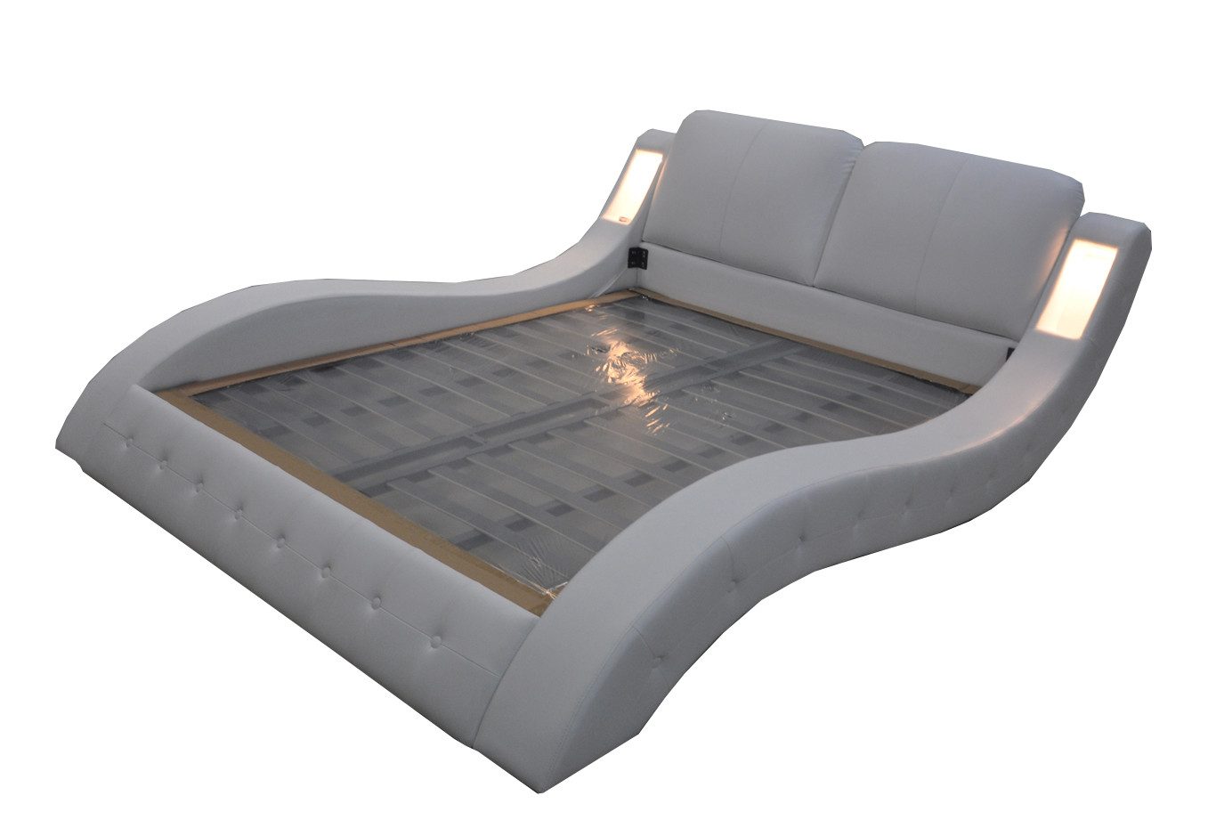 JVmoebel Polsterbett Luxuriöses Design Bett Polster für Hotel oder Zuhause, Made in Europa