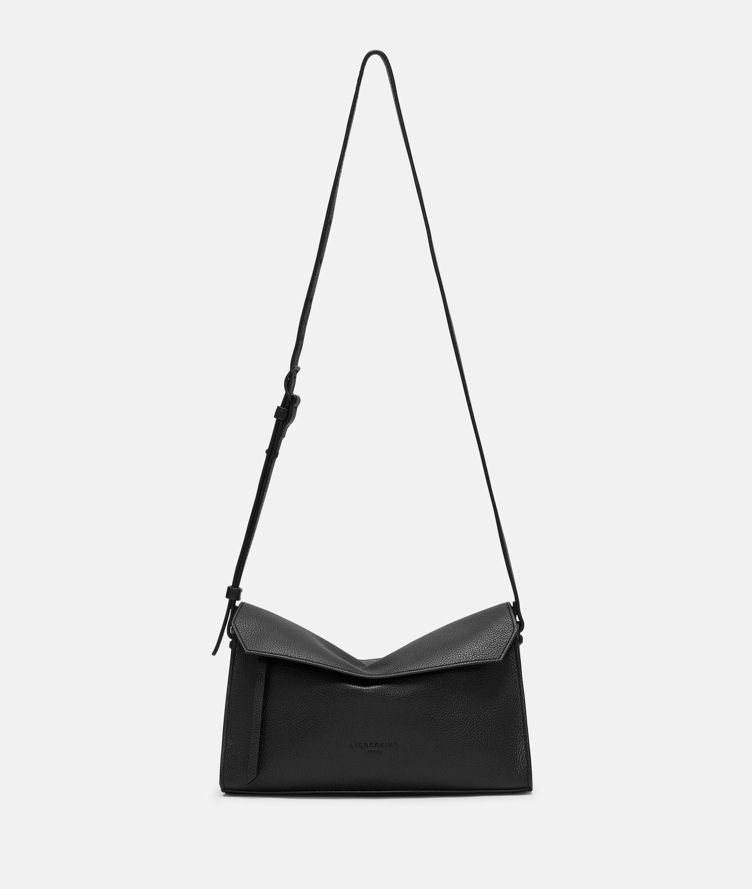Liebeskind Berlin Umhängetasche Lora Crossbody S, Schultertasche aus Rindsleder