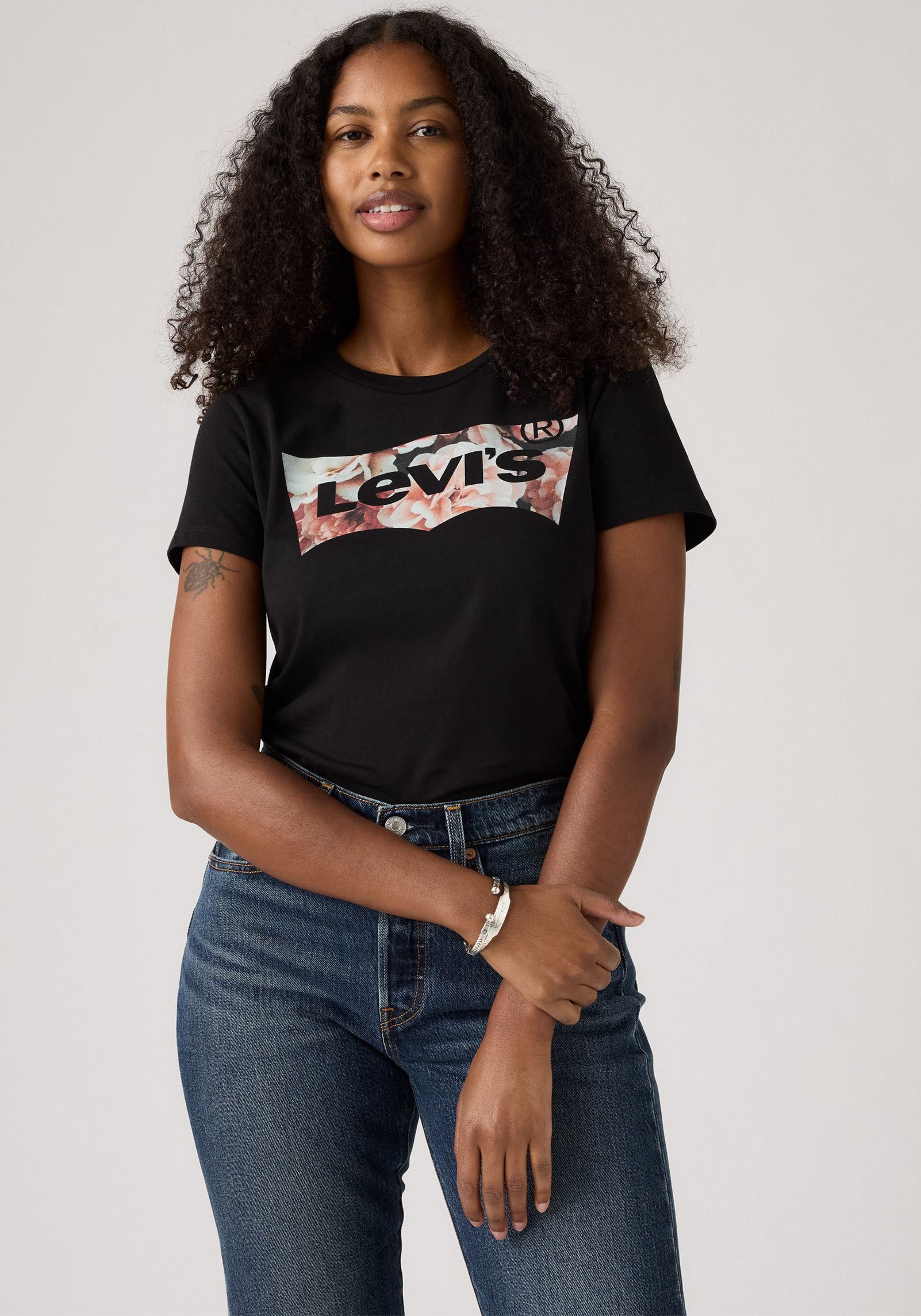 Levi's® T-Shirt LSE THE PERFECT TEE mit Logodruck günstig online kaufen