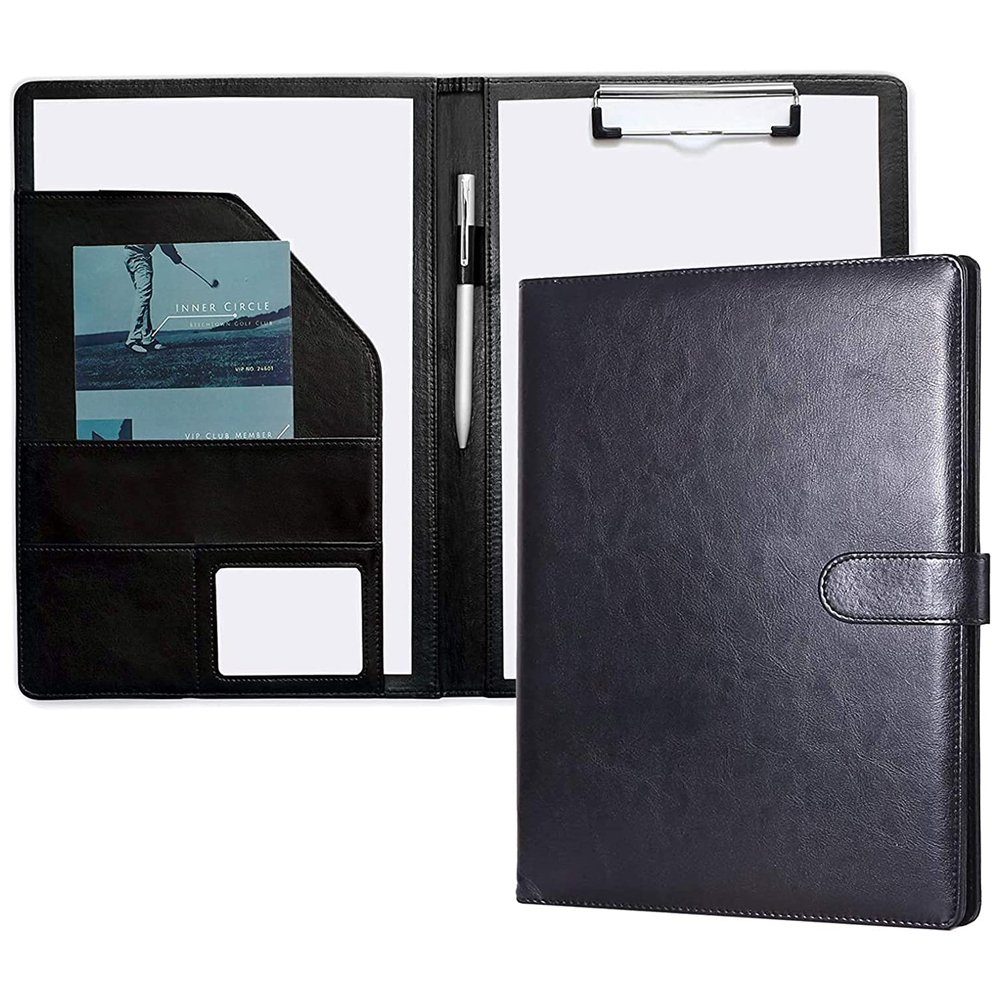 zggzerg Konferenzmappe A4 Leder Klemmbrettmappe, Dokument-Ordnungshelfer mi günstig online kaufen