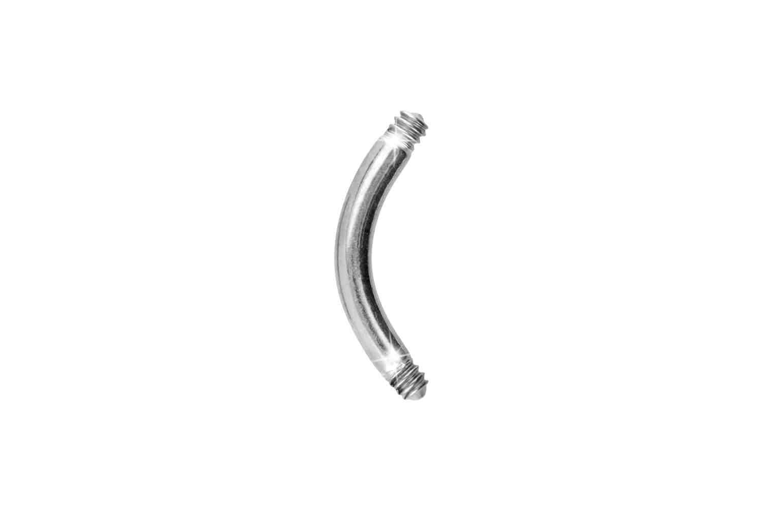 PIERCINGLINE Bauchnabelpiercing Titan Banane ohne Kugeln günstig online kaufen