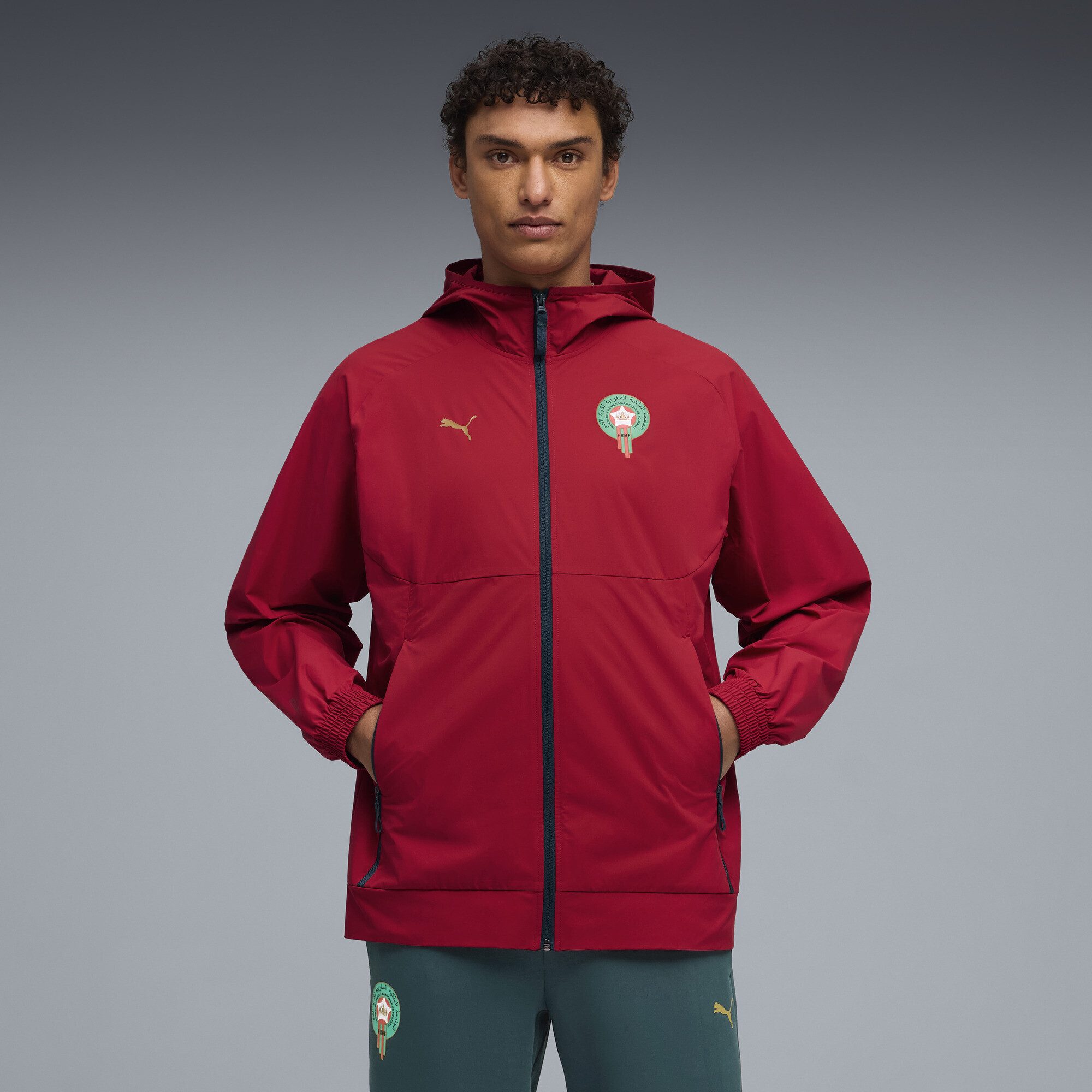 PUMA Trainingsjacke Marokko PUMATECH Gewebte Jacke Herren