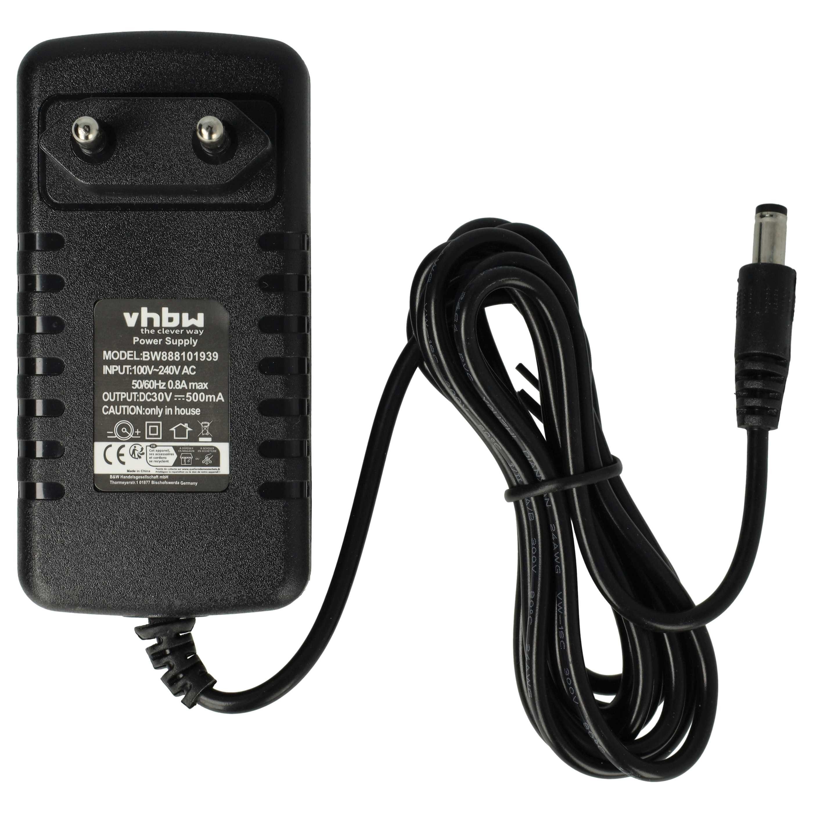 vhbw Ladegerät Ersatz für Bosch Siemens 12006117, 00754170 für Handstaubsau Universal-Ladegerät