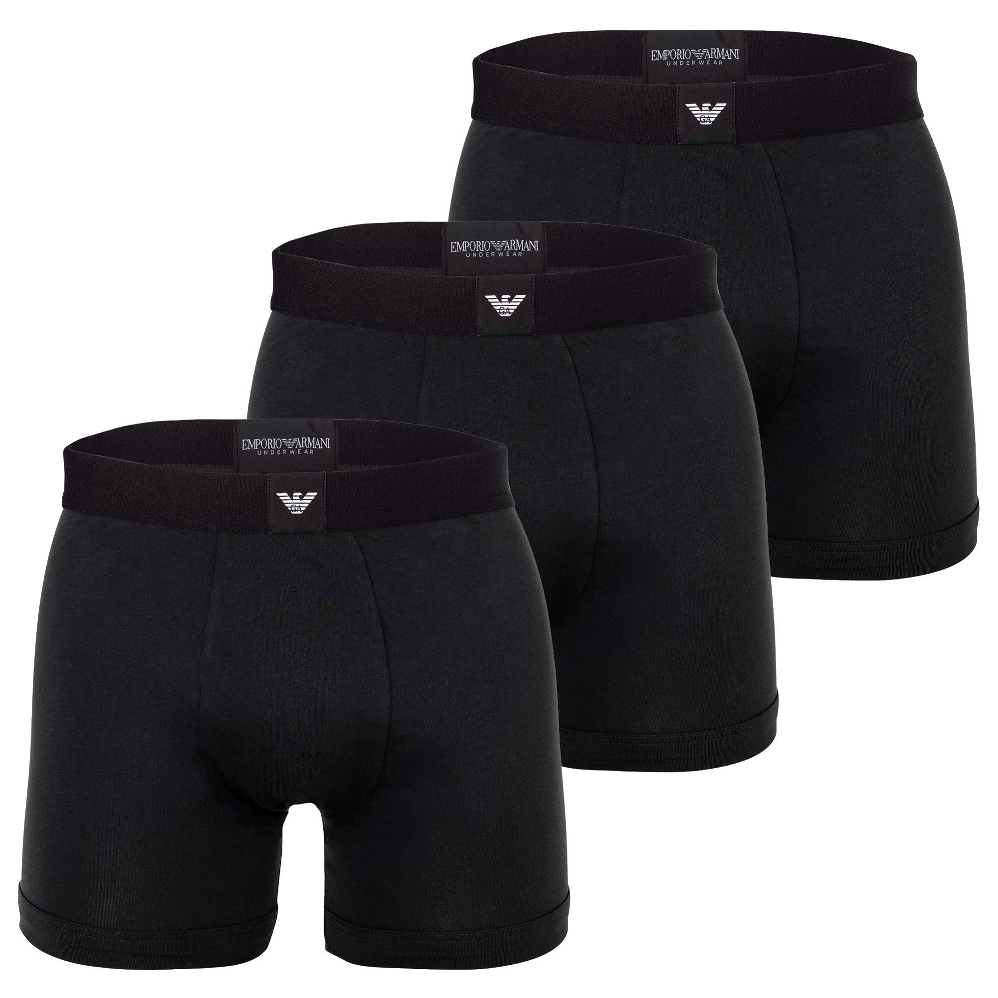 Boxer Herren Boxershort 3er Pack Baumwolle