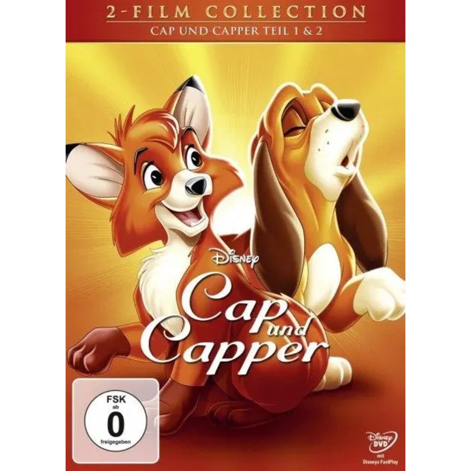 Walt Disney DVD Cap und Capper 1+2
