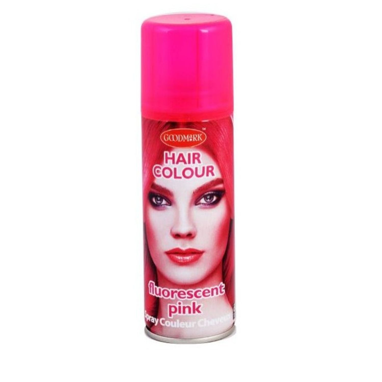 Theaterschminke Color Haarspray fluoreszierend 125 ml, Neon Pink